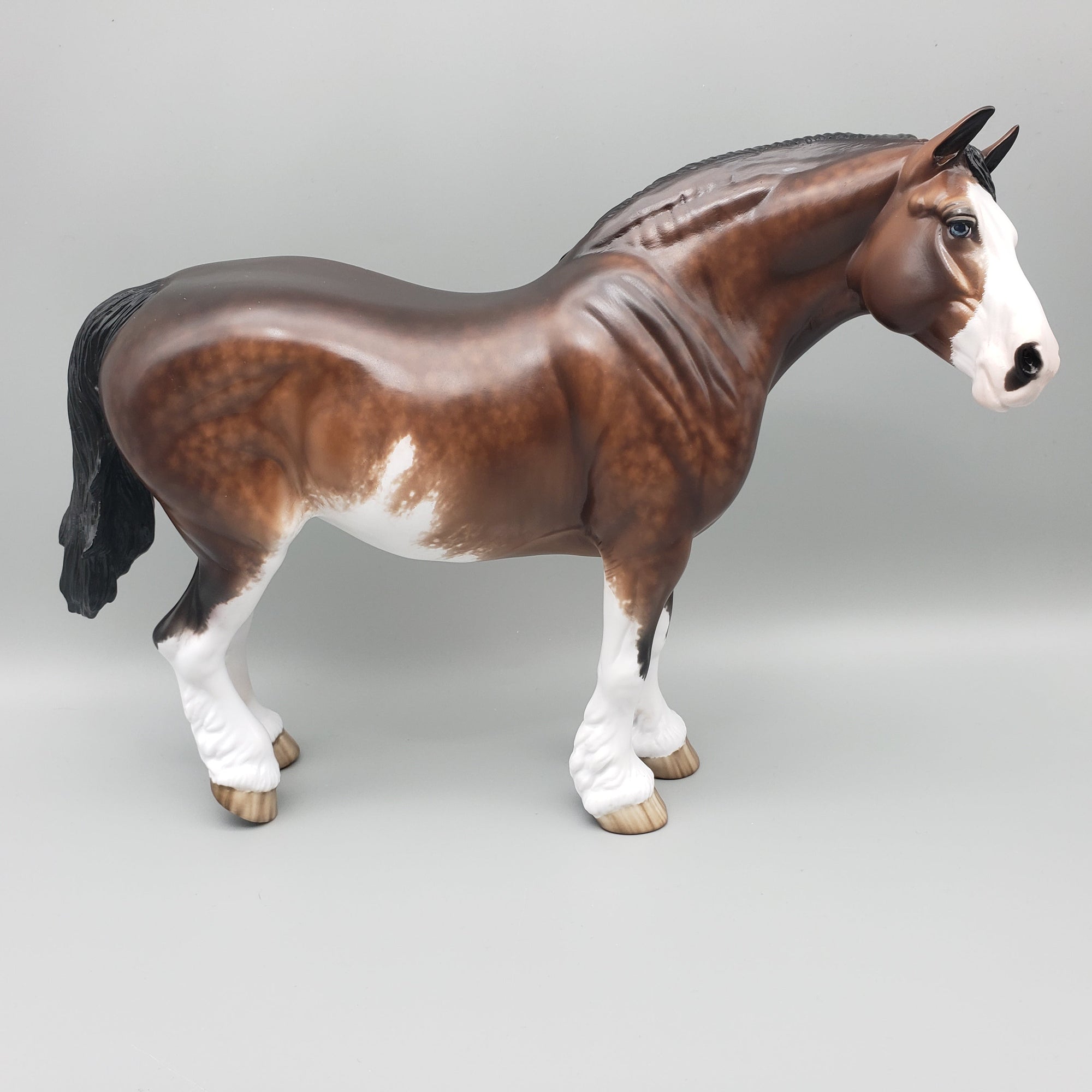 Stephanie OOAK Dappled Bay Sabino Heavy Draft Mare By Sheryl Leisure Best Offers 6/26/23