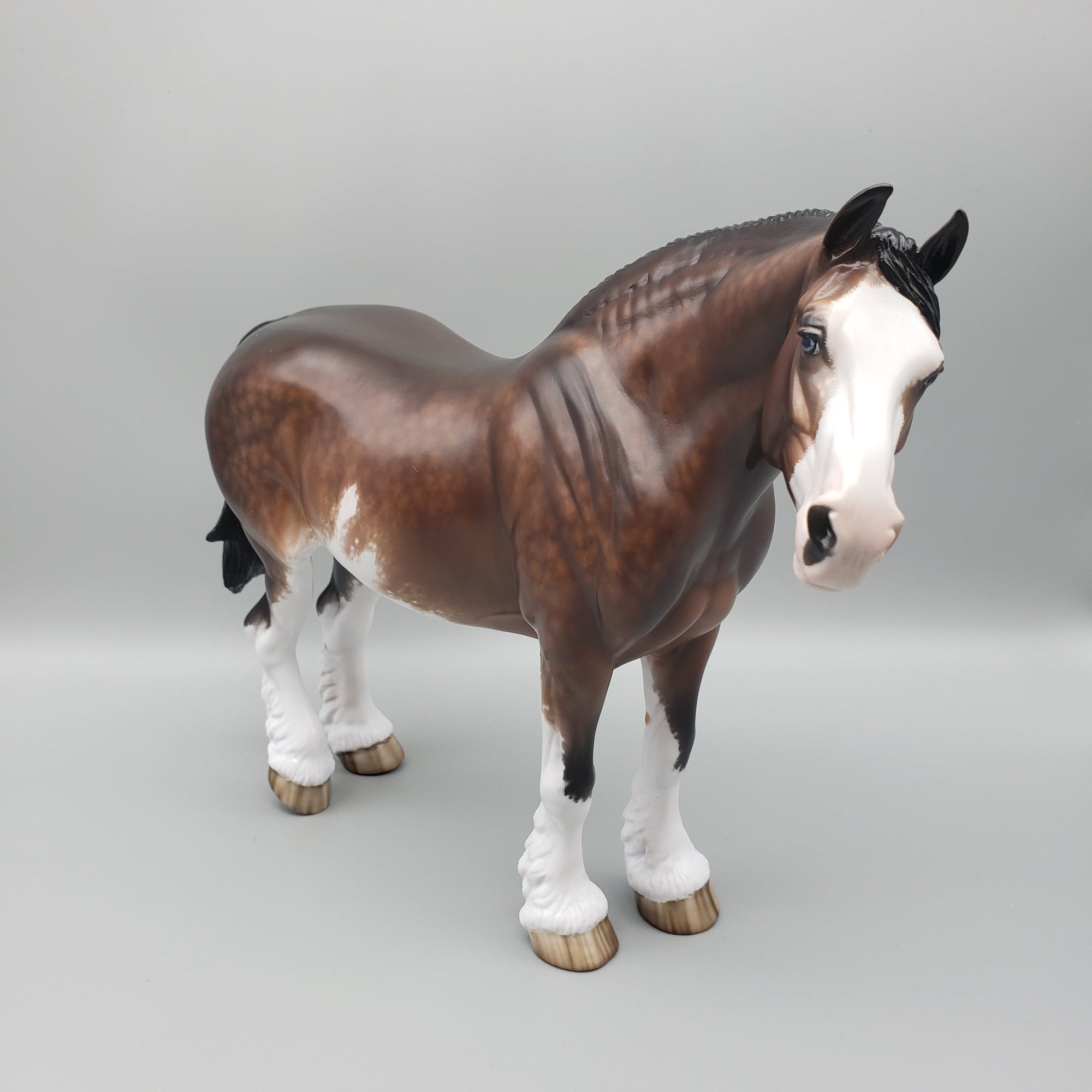 Stephanie OOAK Dappled Bay Sabino Heavy Draft Mare By Sheryl Leisure Best Offers 6/26/23