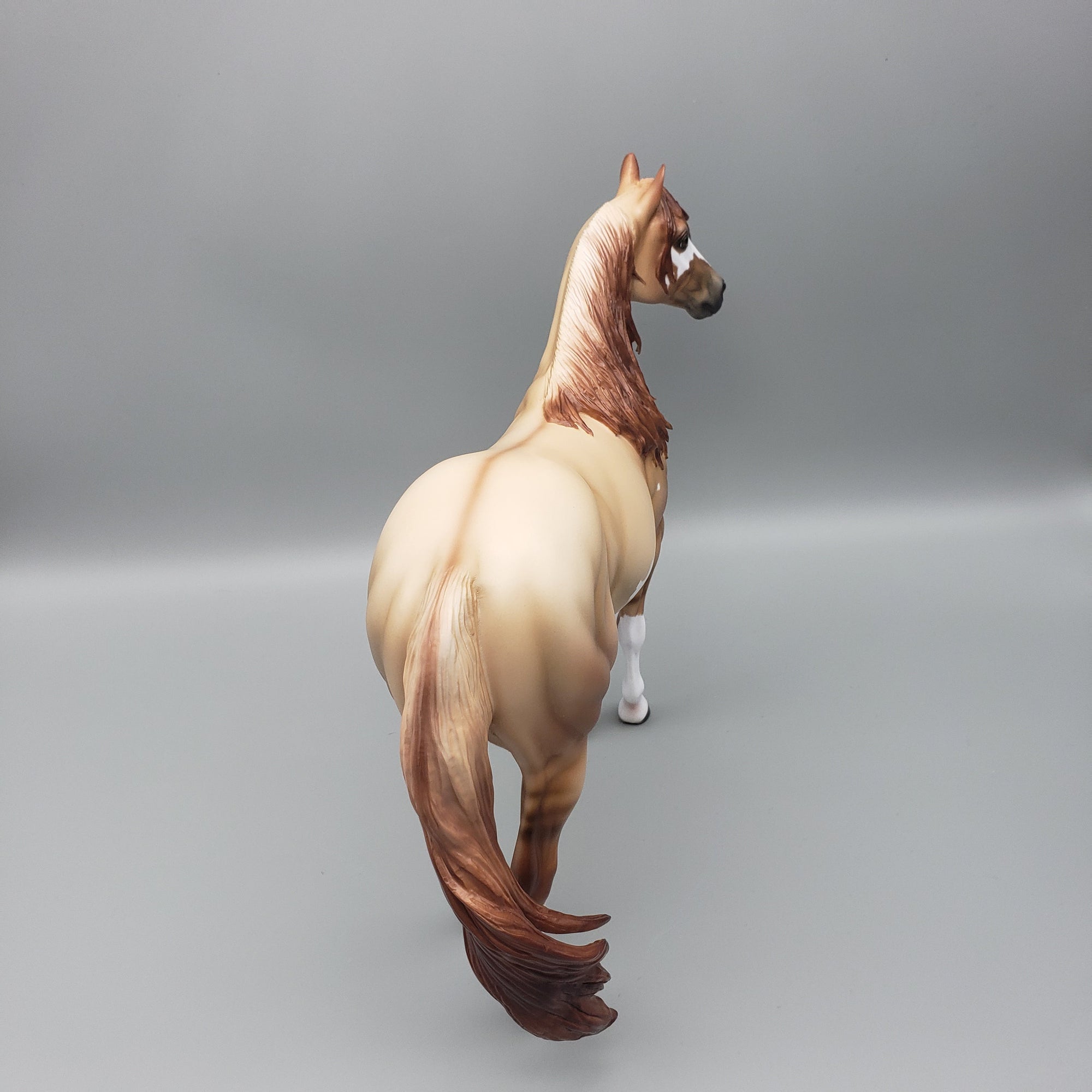 Can Do Carson OOAK Red Dun Overo Ideal Stock Horse By Ashley Palmer Best Offers 6/26/23