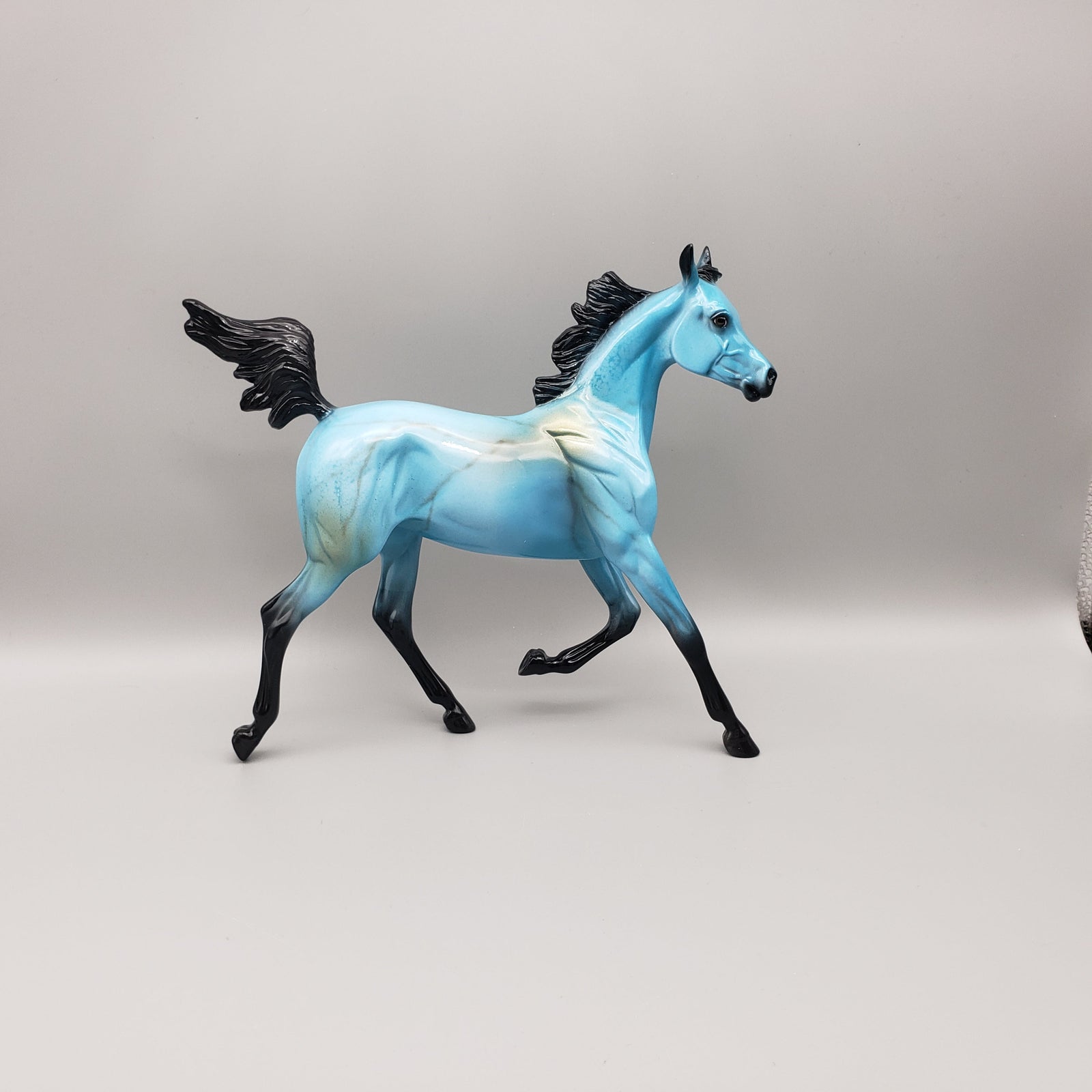 Zenica OOAK Turquoise Stone Inspired Deco Yearling By Dawn Quick EQ23