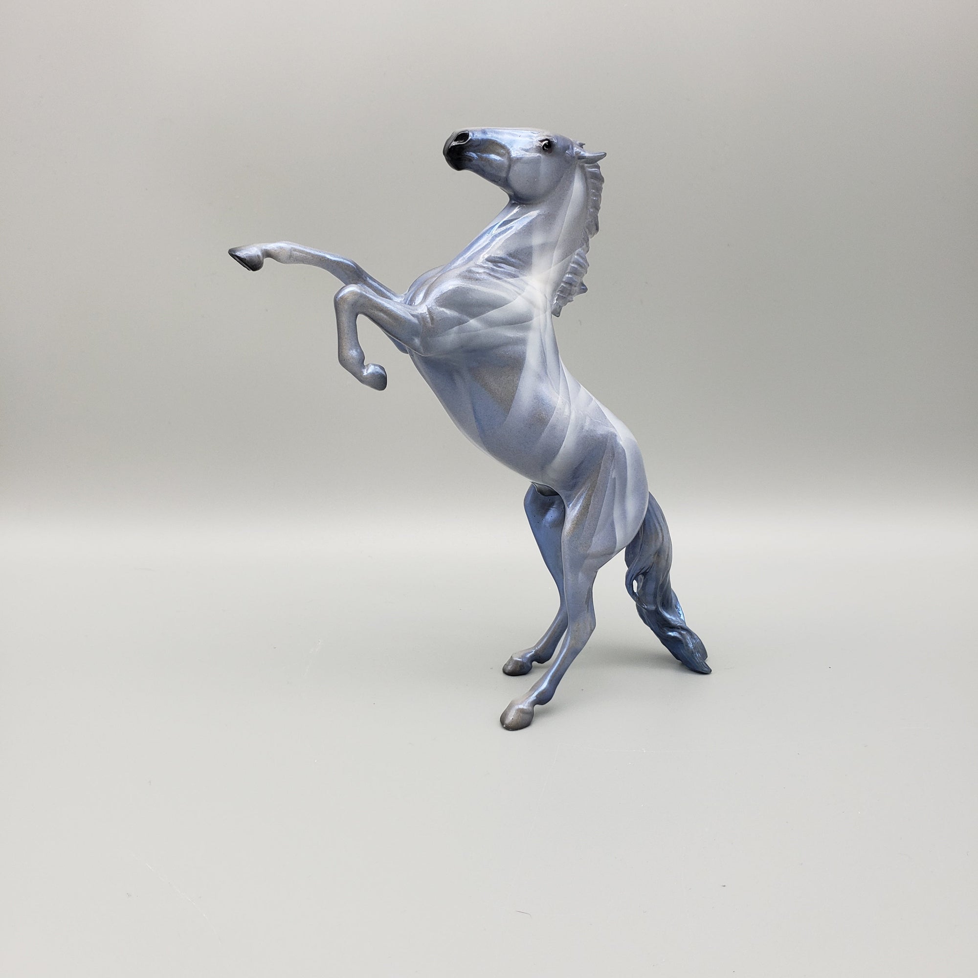 Twist OOAK Precious Stone Inspired Deco Rearing Pebble By Dawn Quick EQ23