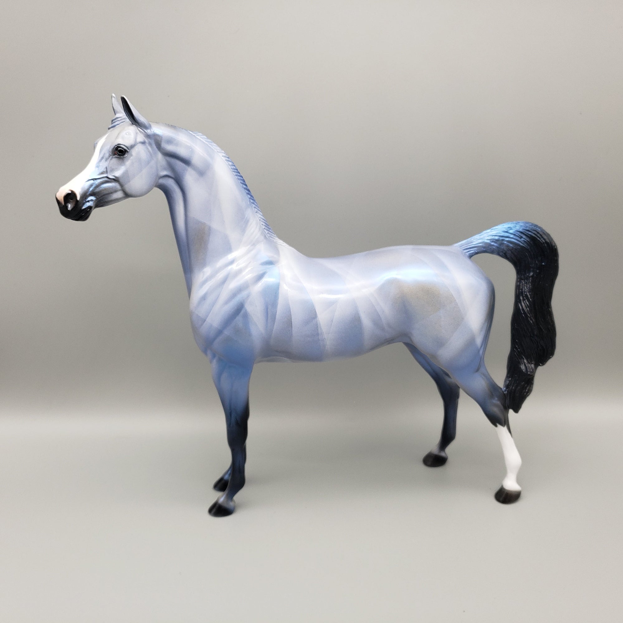 Thanibar OOAK Precious Stone Inspired Deco Arabian Stallion By Dawn Quick EQ23