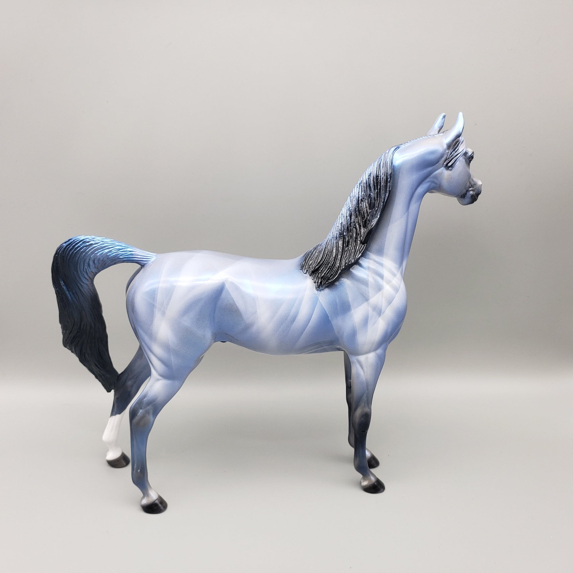 Thanibar OOAK Precious Stone Inspired Deco Arabian Stallion By Dawn Quick EQ23
