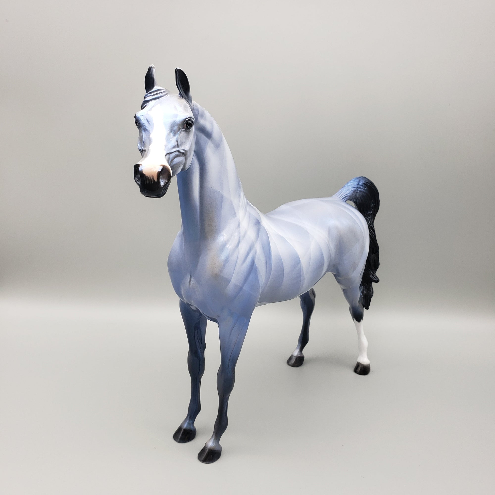 Thanibar OOAK Precious Stone Inspired Deco Arabian Stallion By Dawn Quick EQ23