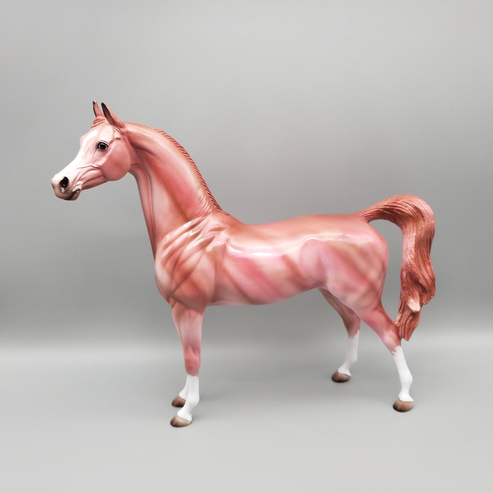 Quetza OOAK Precious Stone Inspired Deco Arabian Stallion By Dawn Quick EQ23