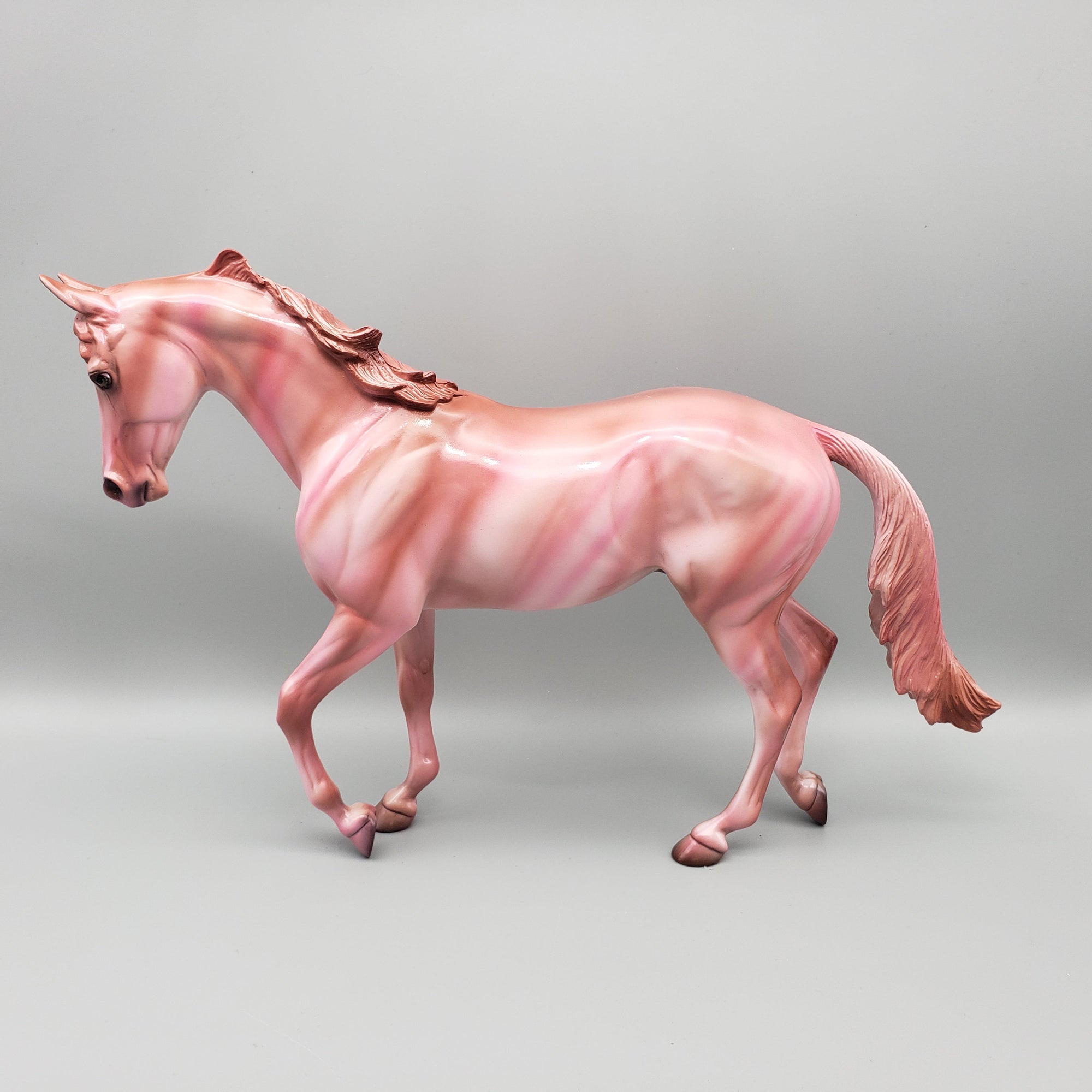 Paaliaq OOAK Precious Stone Inspired Deco Thoroughbred By Dawn Quick EQ23