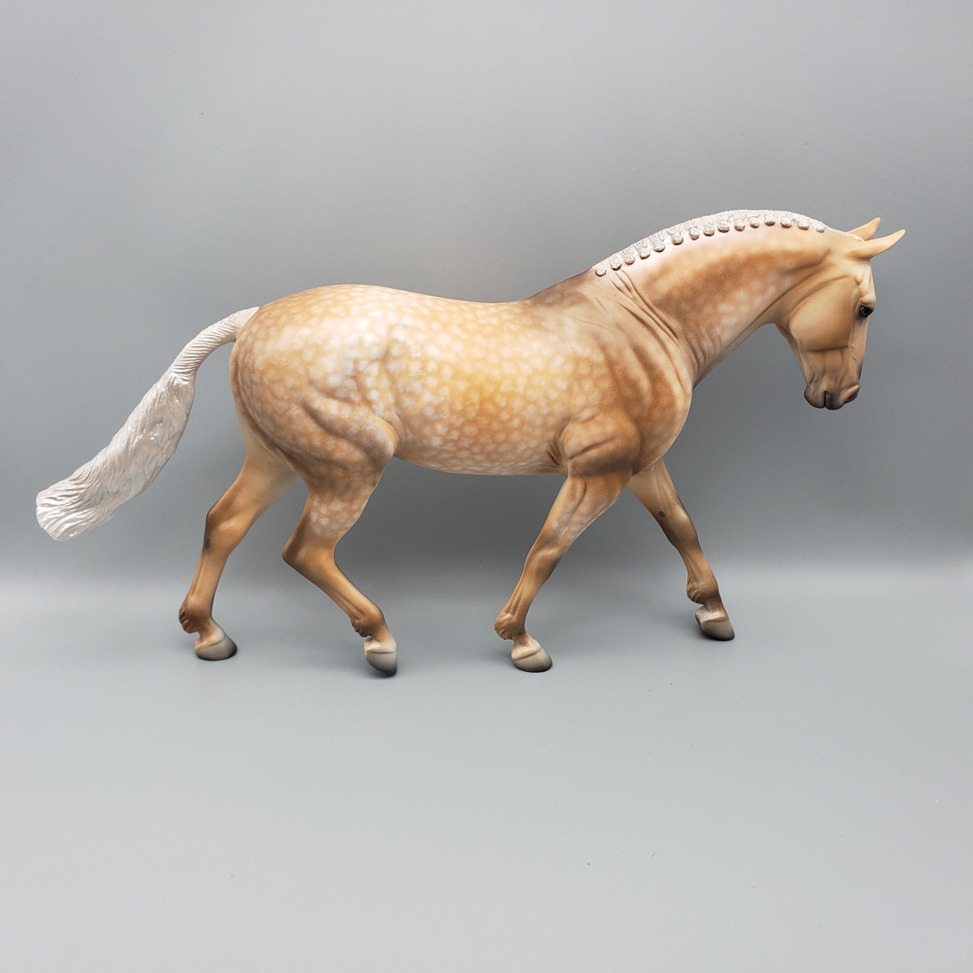 Django OOAK Dappled  Irish Draft By Dawn Quick EQ23