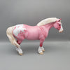 Shortcake OOAK Pink Deco Heavy Draft By Angela Marleau EQ23