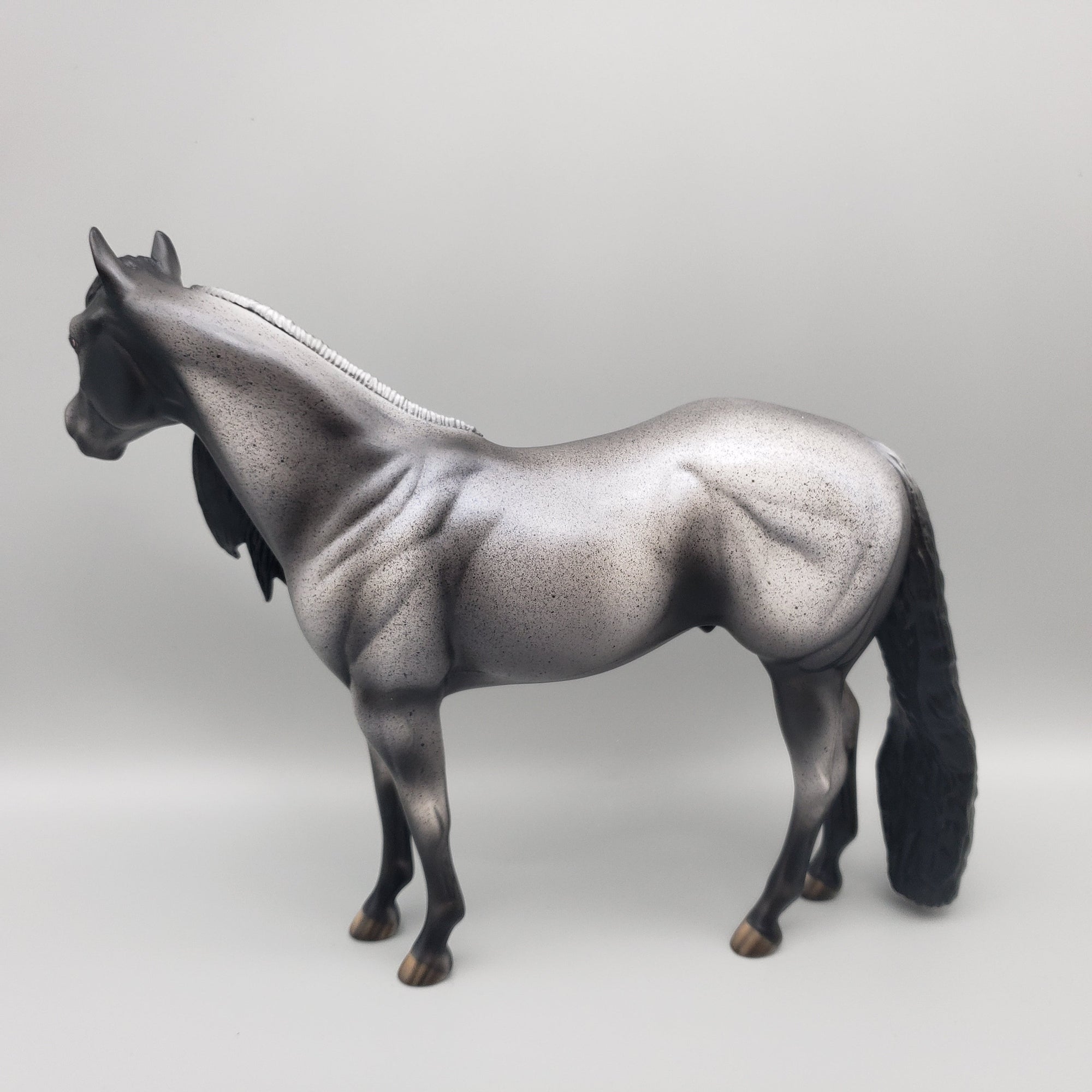 Dezior OOAK Blue Roan ISH By Dawn Quick EQ23