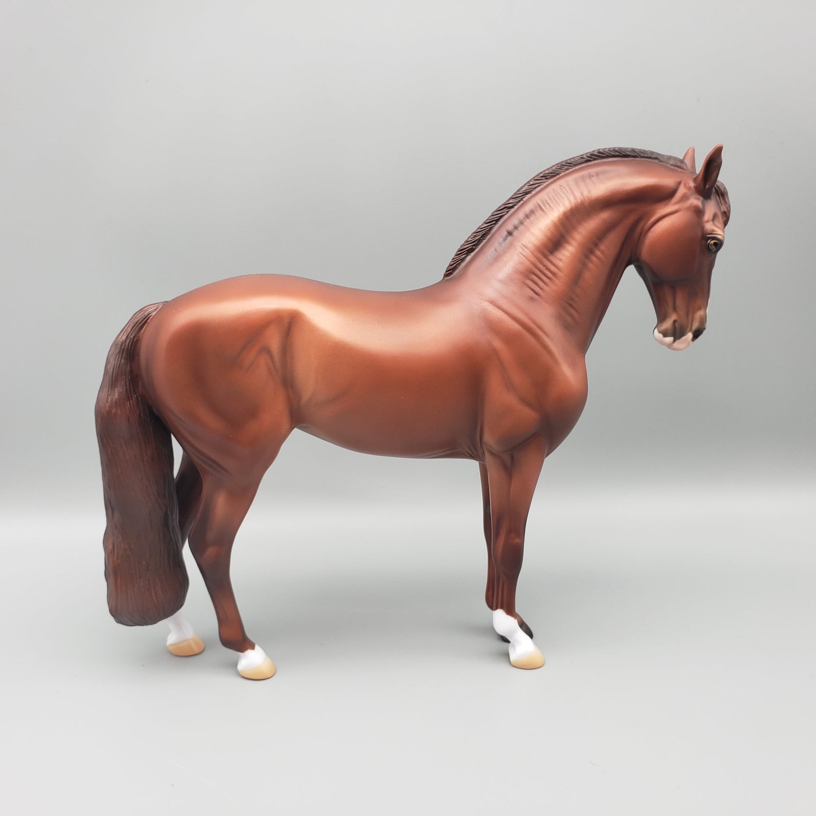 Amber OOAK Chestnut Andalusian Mare By Jess Hamill OOAK EQ23