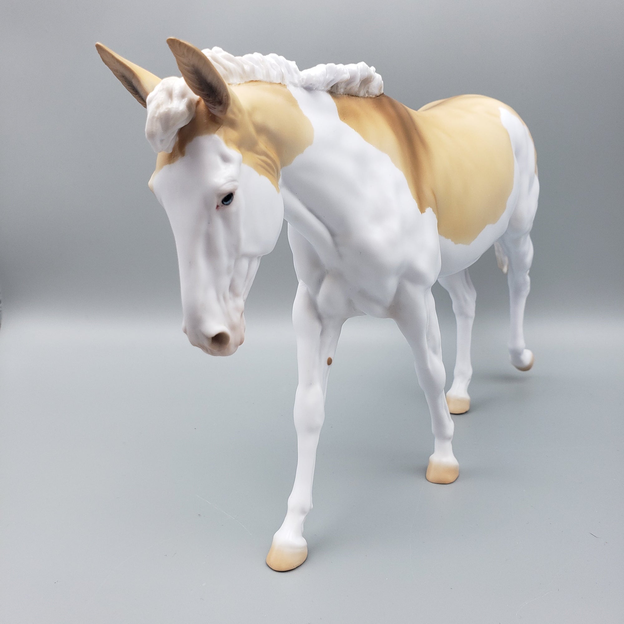 Savannah OOAK Dunalino Splash Overo Mule By Ellen Robbins EQ23