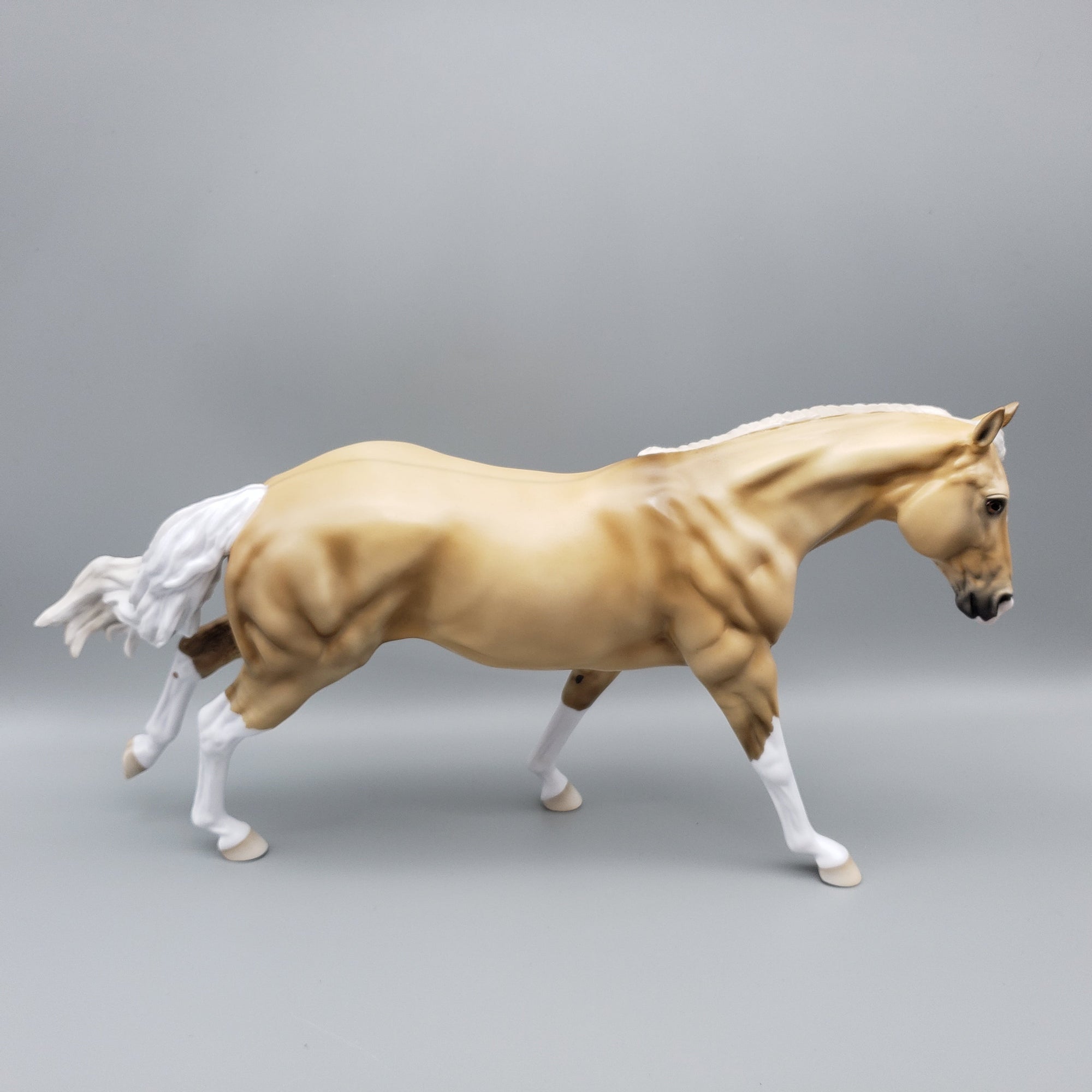 Samuel OOAK Dunalino Running Stock Horse By Ellen Robbins EQ23