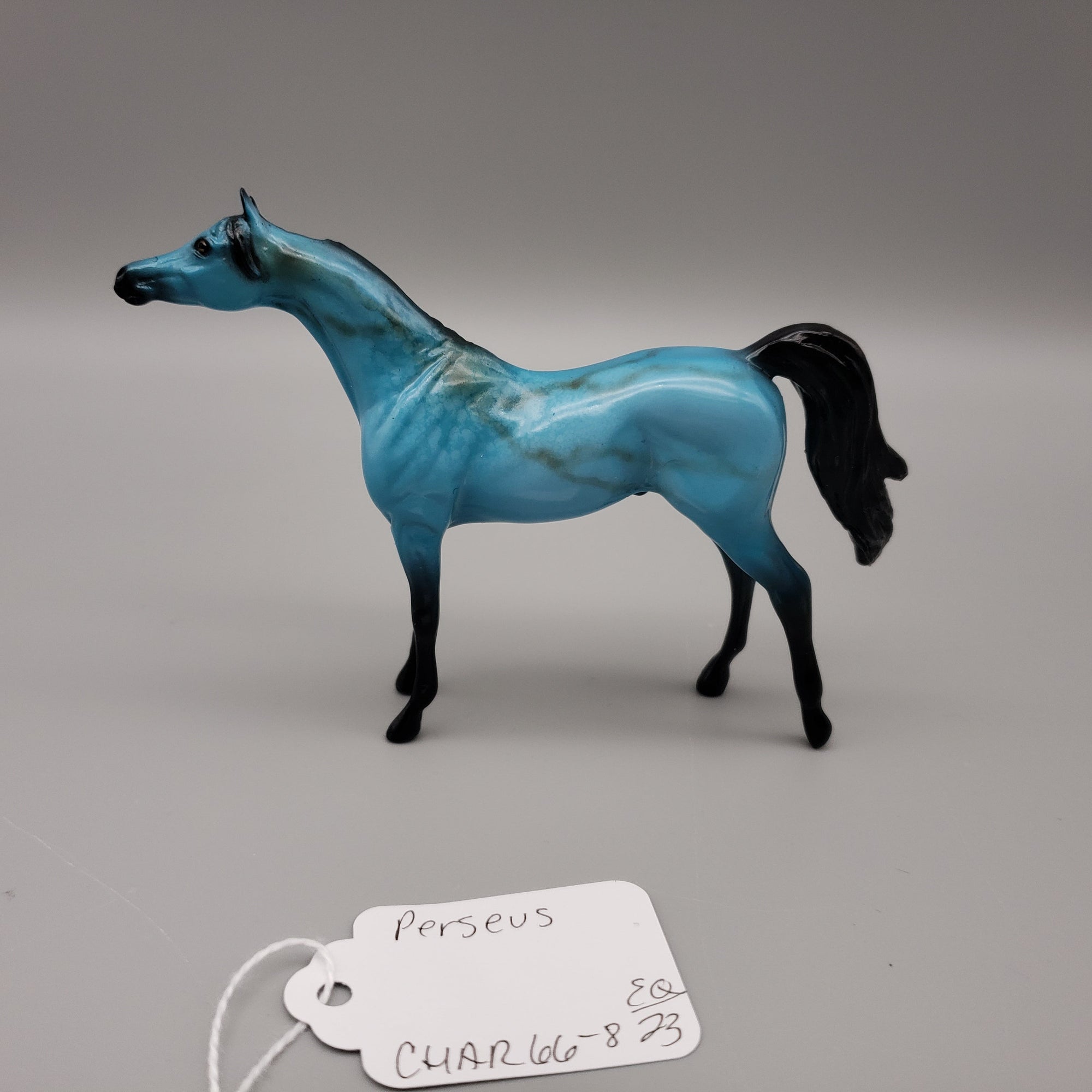 Perseus OOAK Turquoise Deco Arab Chip By Dawn Quick EQ23
