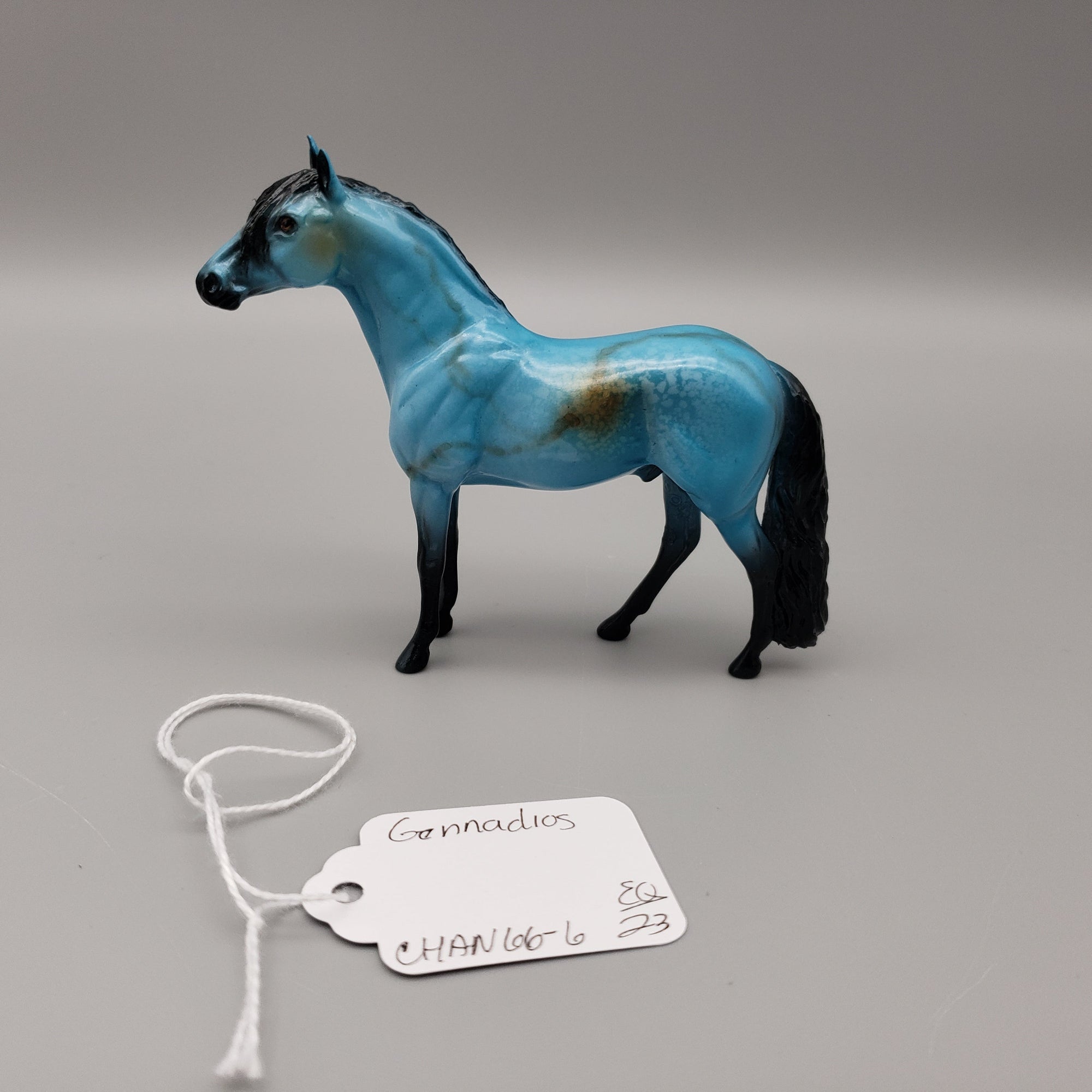 Gennadios OOAK Turquoise Deco Andalusian Chip By Dawn Quick EQ23