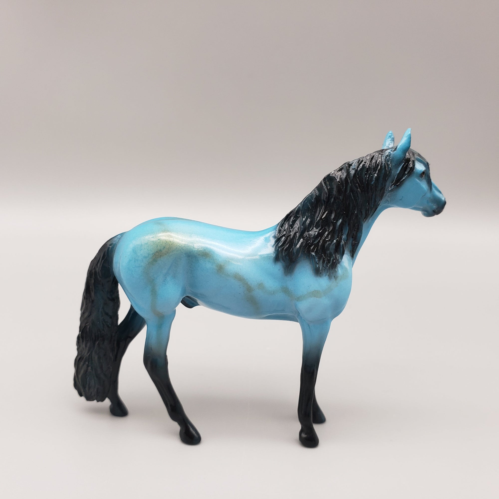 Gennadios OOAK Turquoise Deco Andalusian Chip By Dawn Quick EQ23