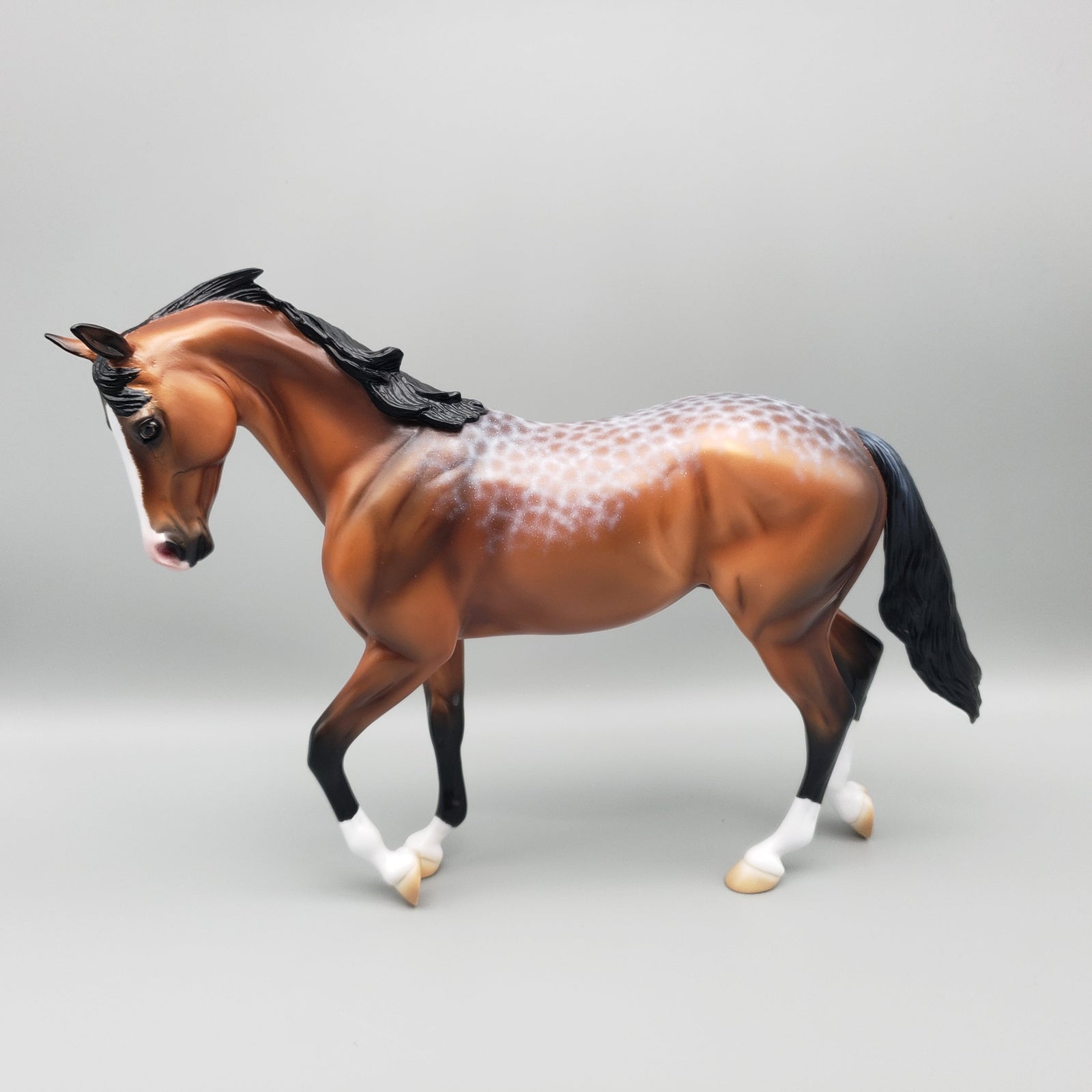 All Laced Up OOAK Laced Bay Thoroughbred By Ashley Palmer EQ23