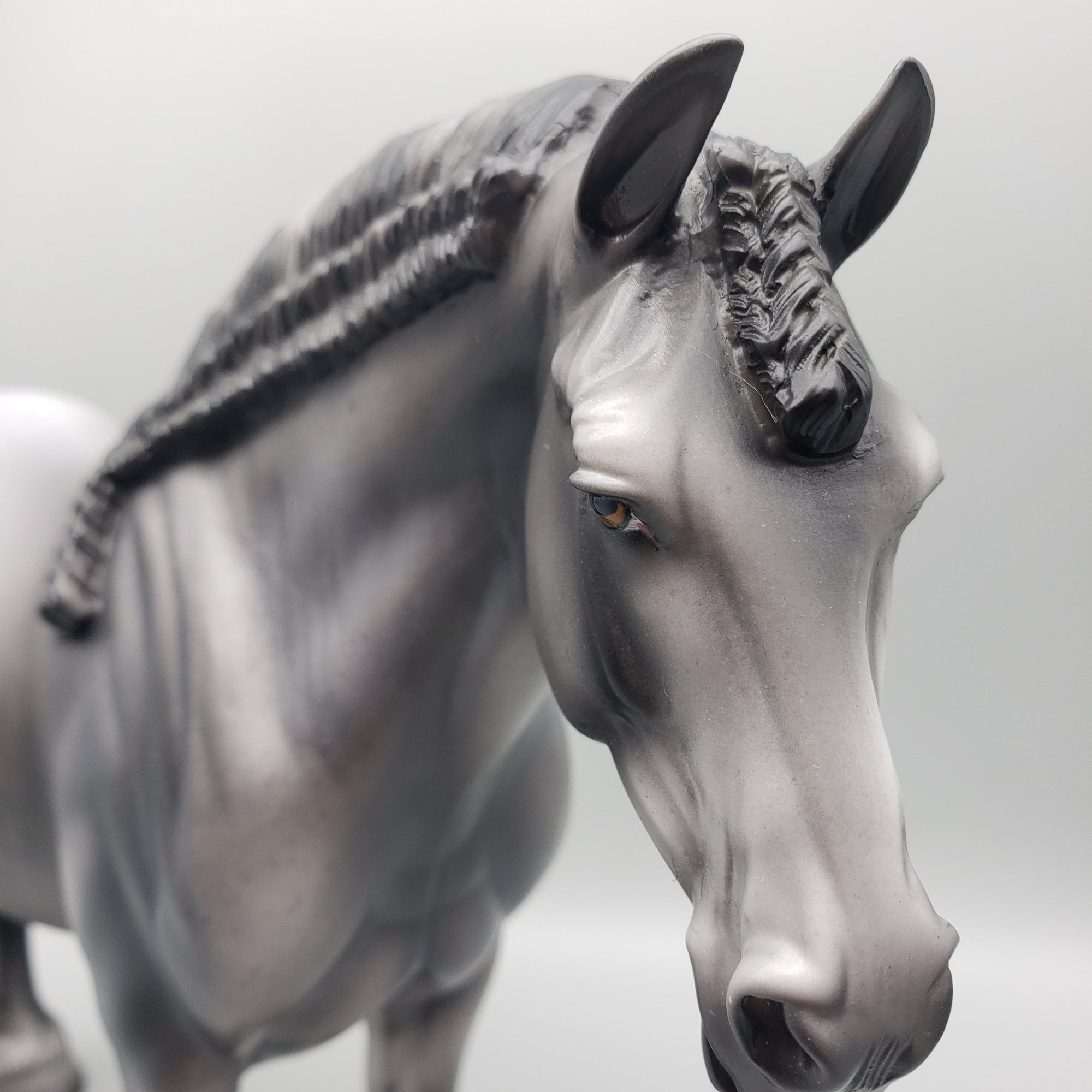 Siofra OOAK Blue Roan Heavy Draft By Jess Hamill EQ23