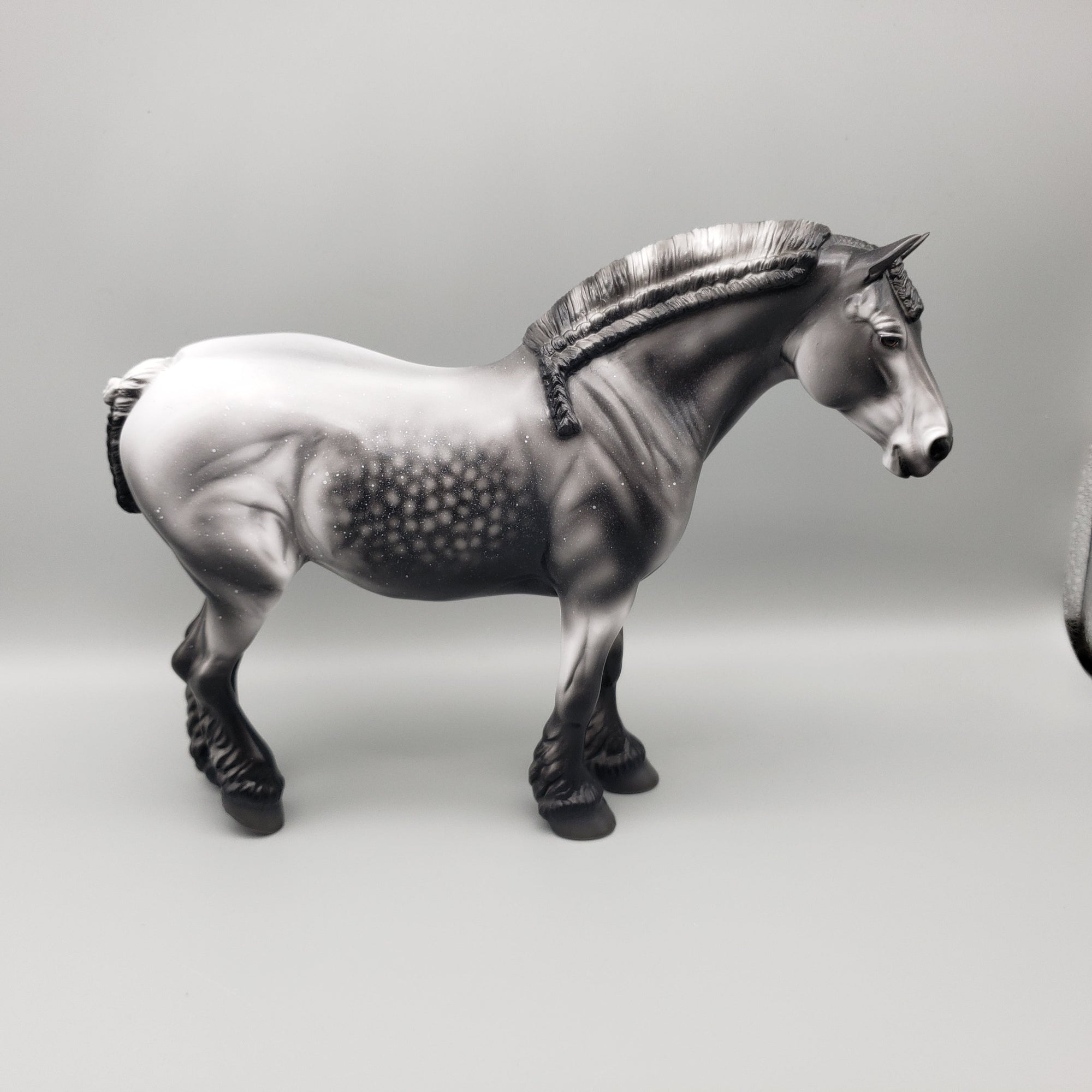 Nokstella OOAK Dapple Grey Heavy Draft By Jess Hamill EQ23
