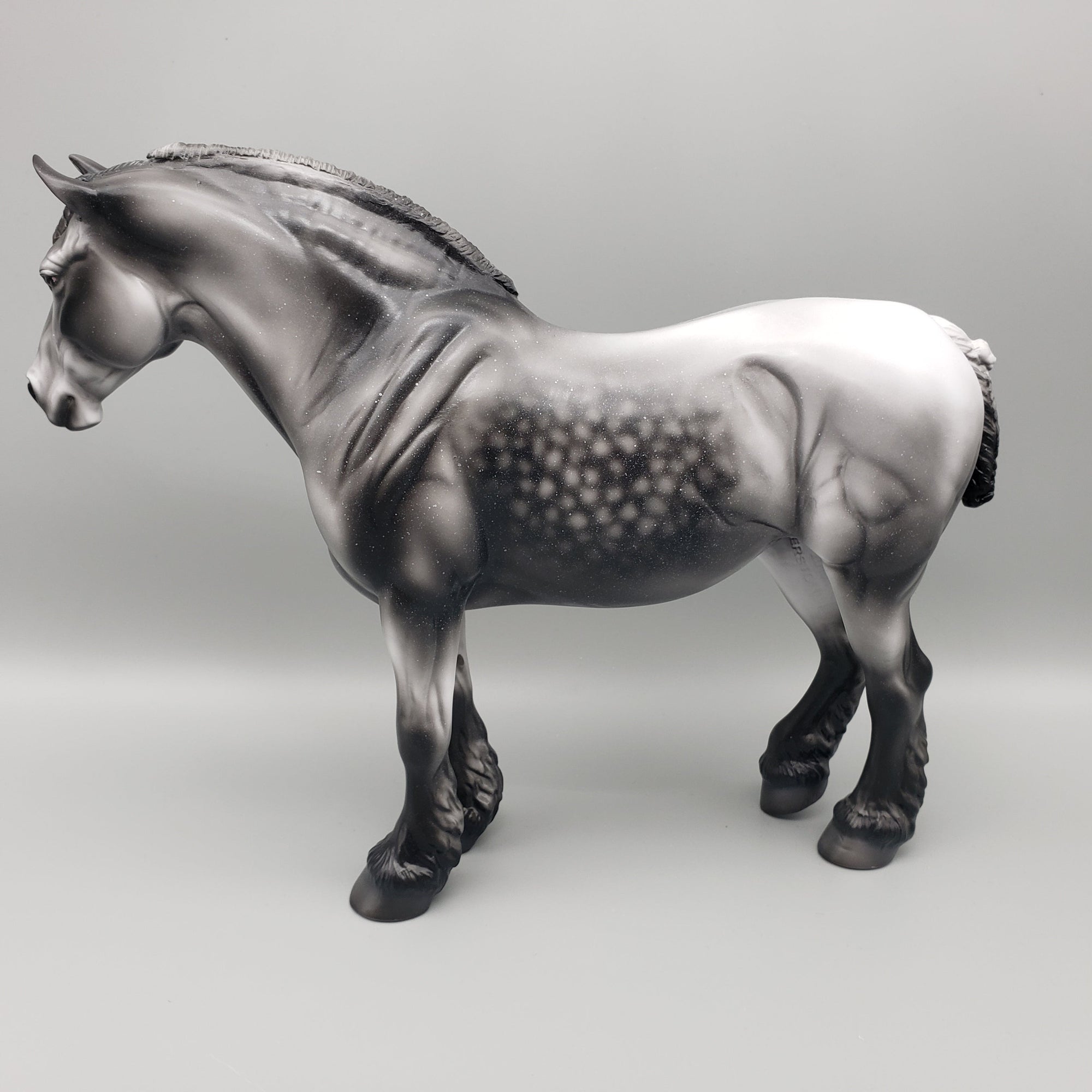 Nokstella OOAK Dapple Grey Heavy Draft By Jess Hamill EQ23