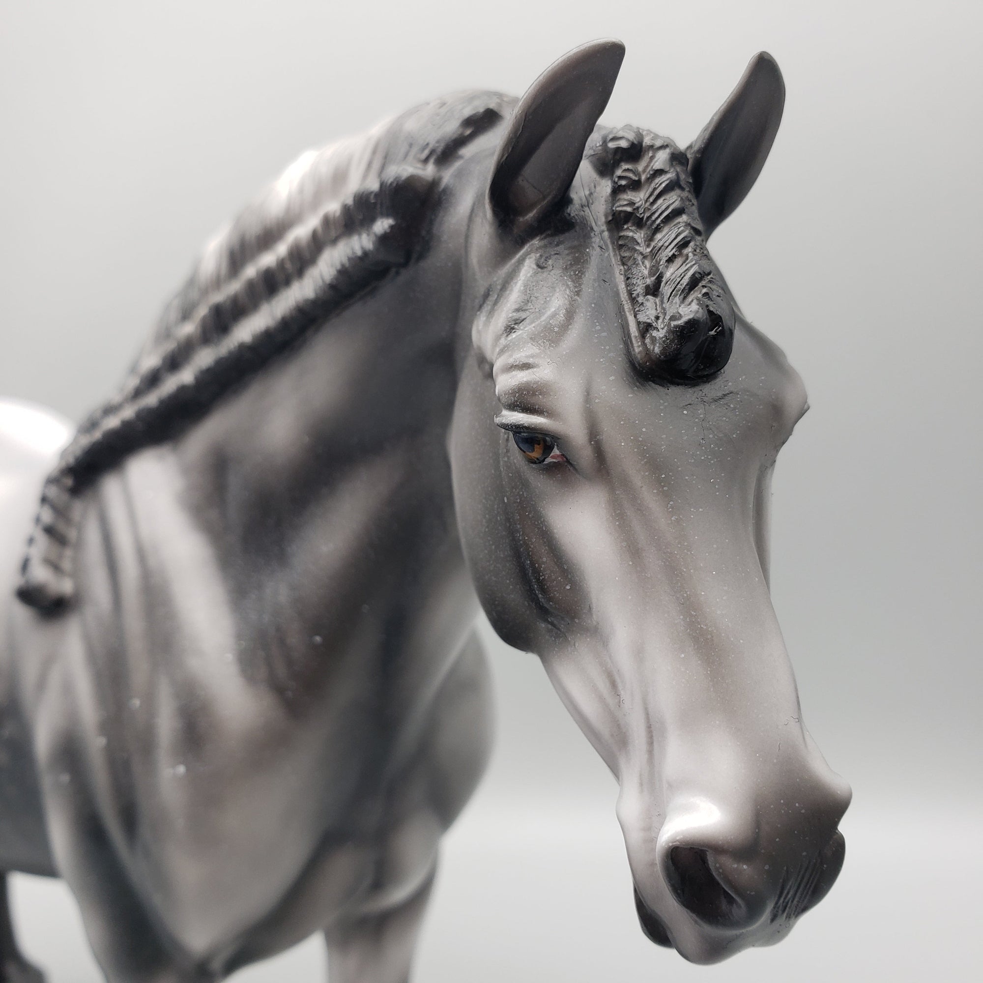 Nokstella OOAK Dapple Grey Heavy Draft By Jess Hamill EQ23