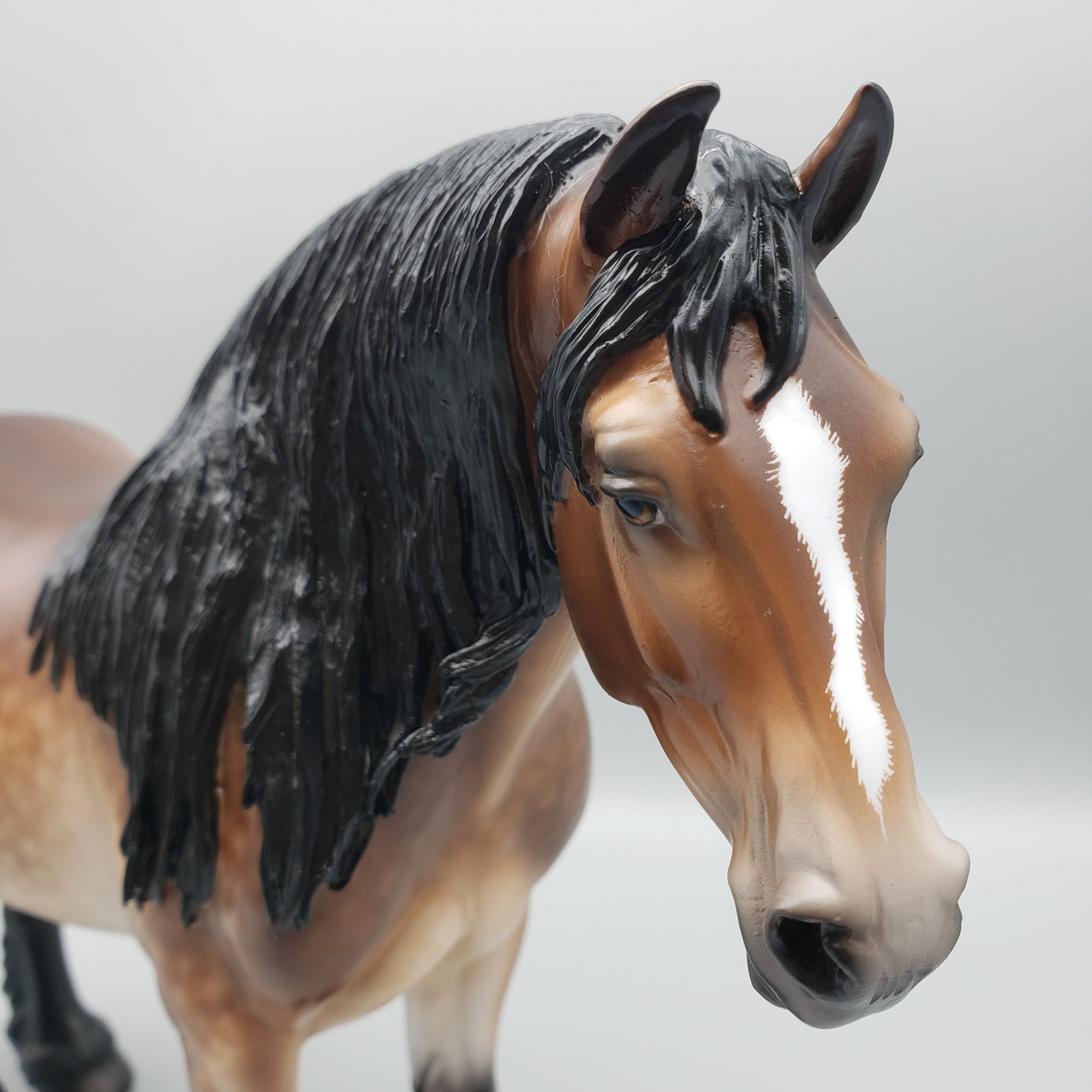 Leslie OOAK Dappled Bay Heavy Draft Mare By Sheryl Leisure Best Offers 7/4/23