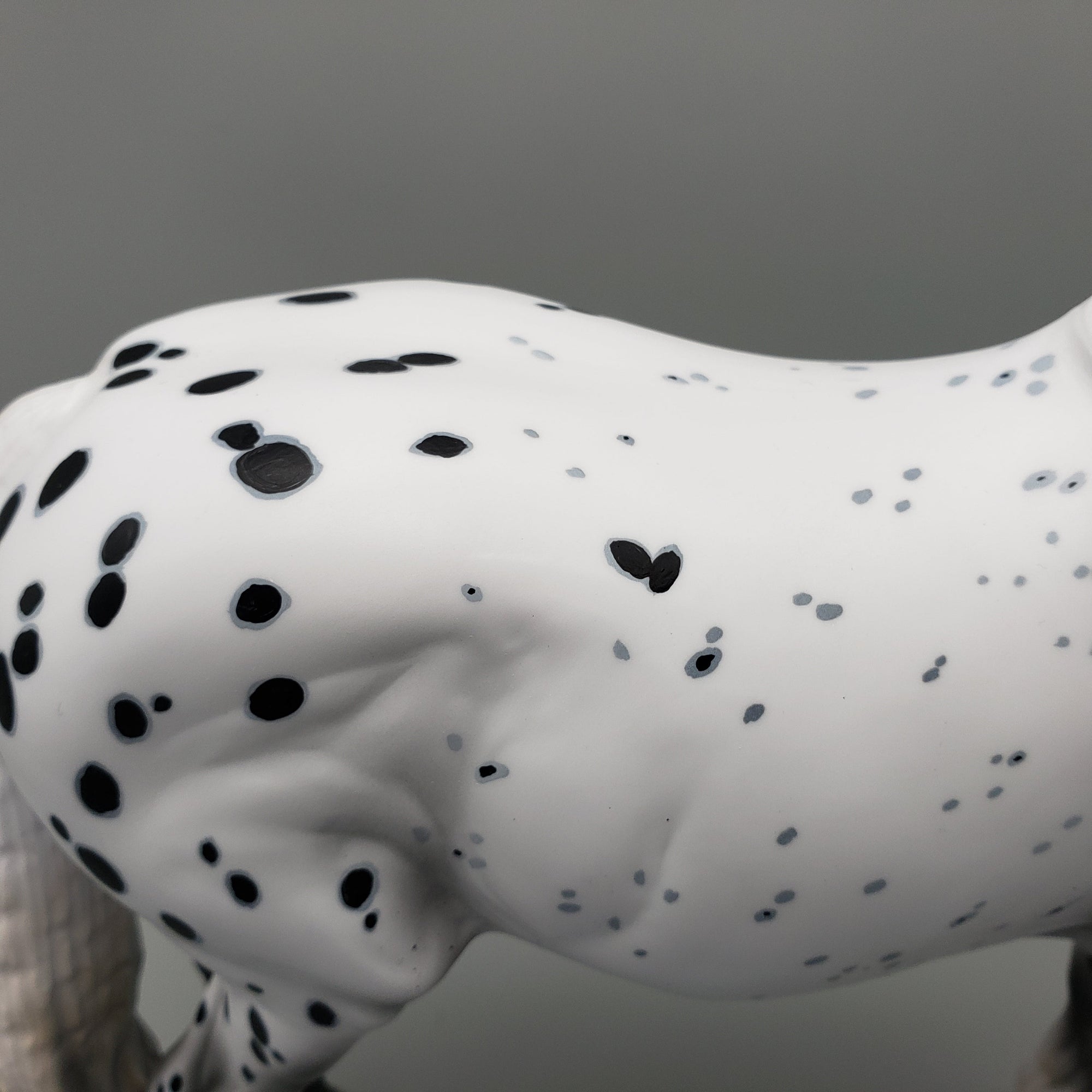 Salome OOAK Black Leopard Appaloosa  Heavy Draft By Ellen Robbins EQ23