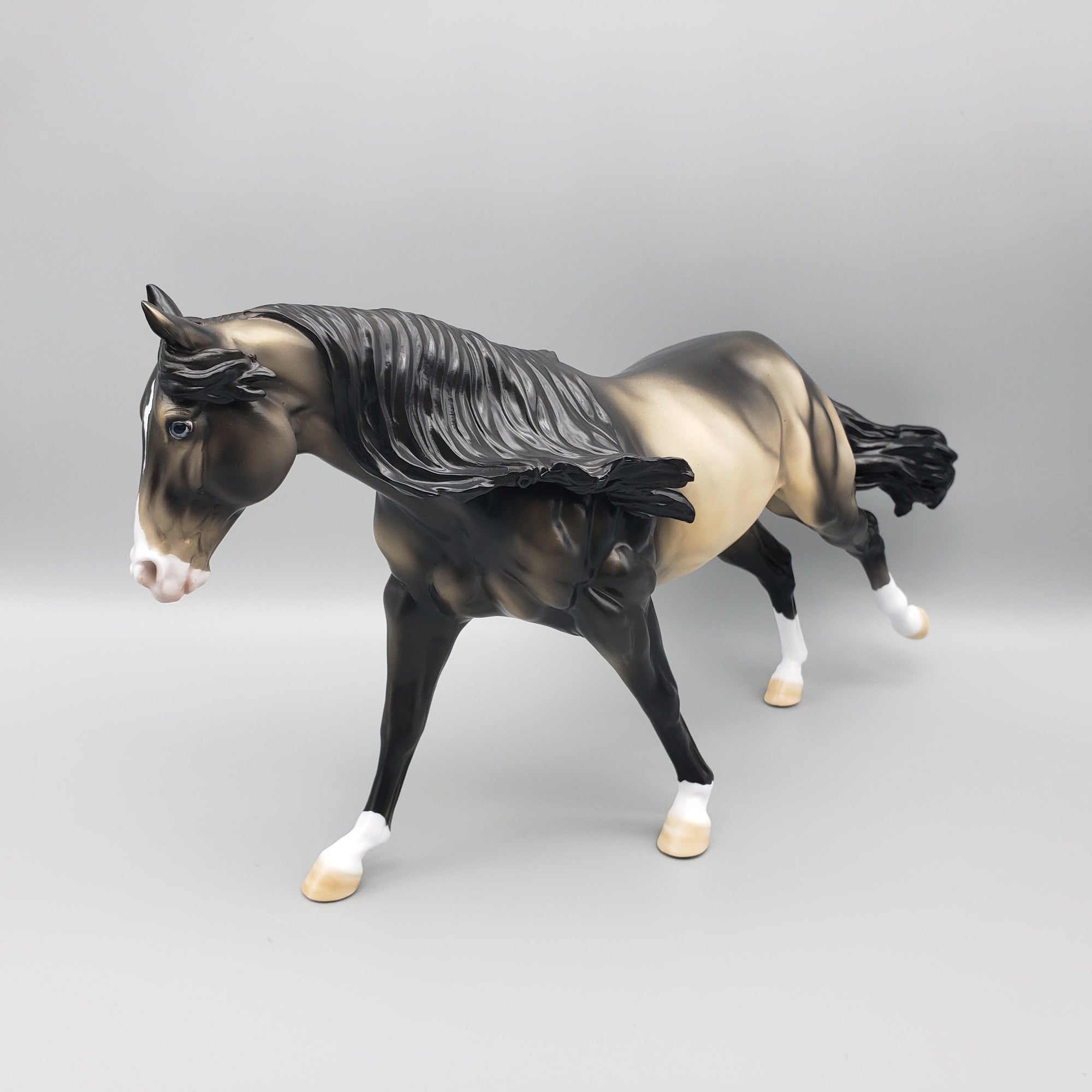 Dhruva OOAK Sooty Buckskin Remington By Dawn Quick EQ23