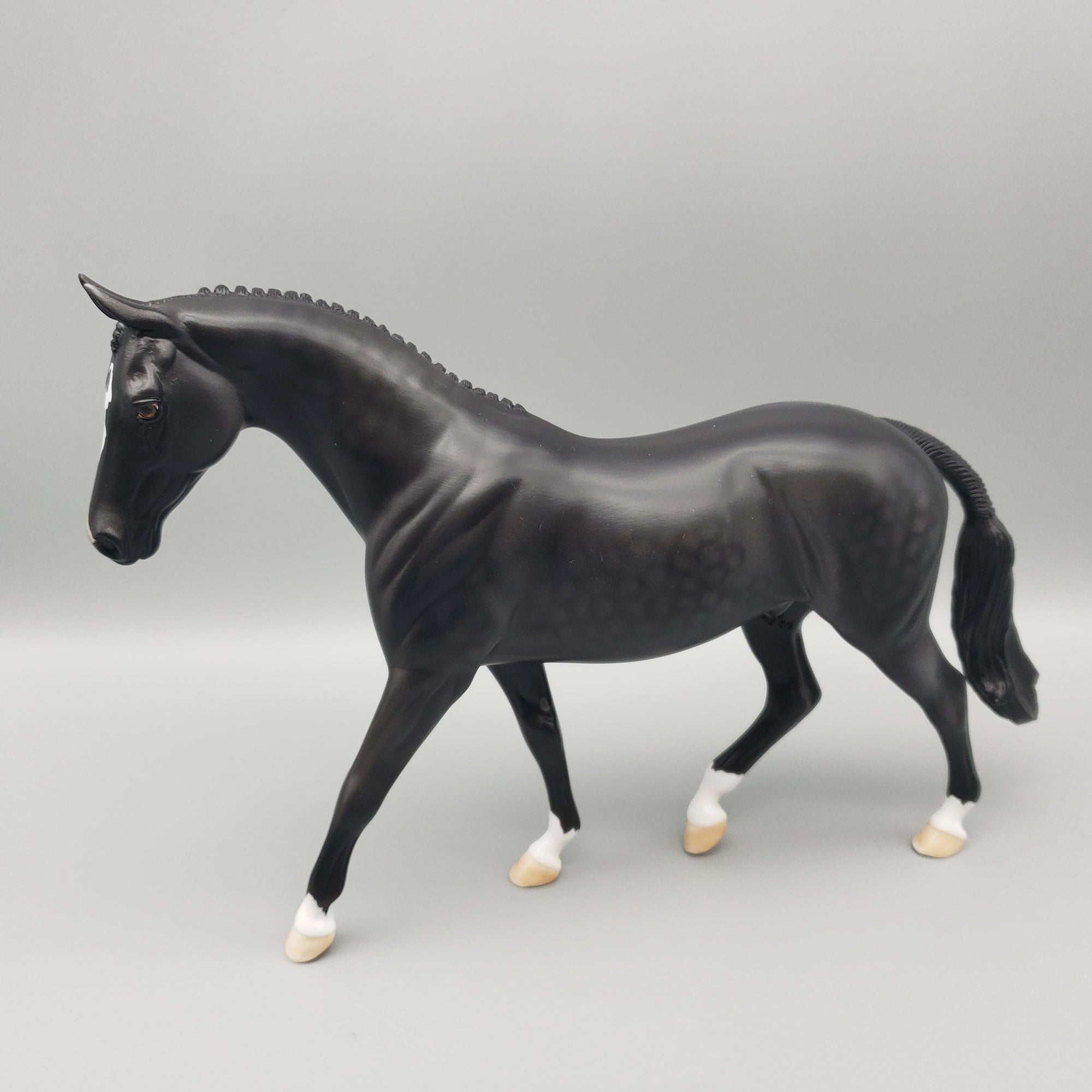 Nimble OOAK Dapple Black Pony By Dawn Quick EQ23