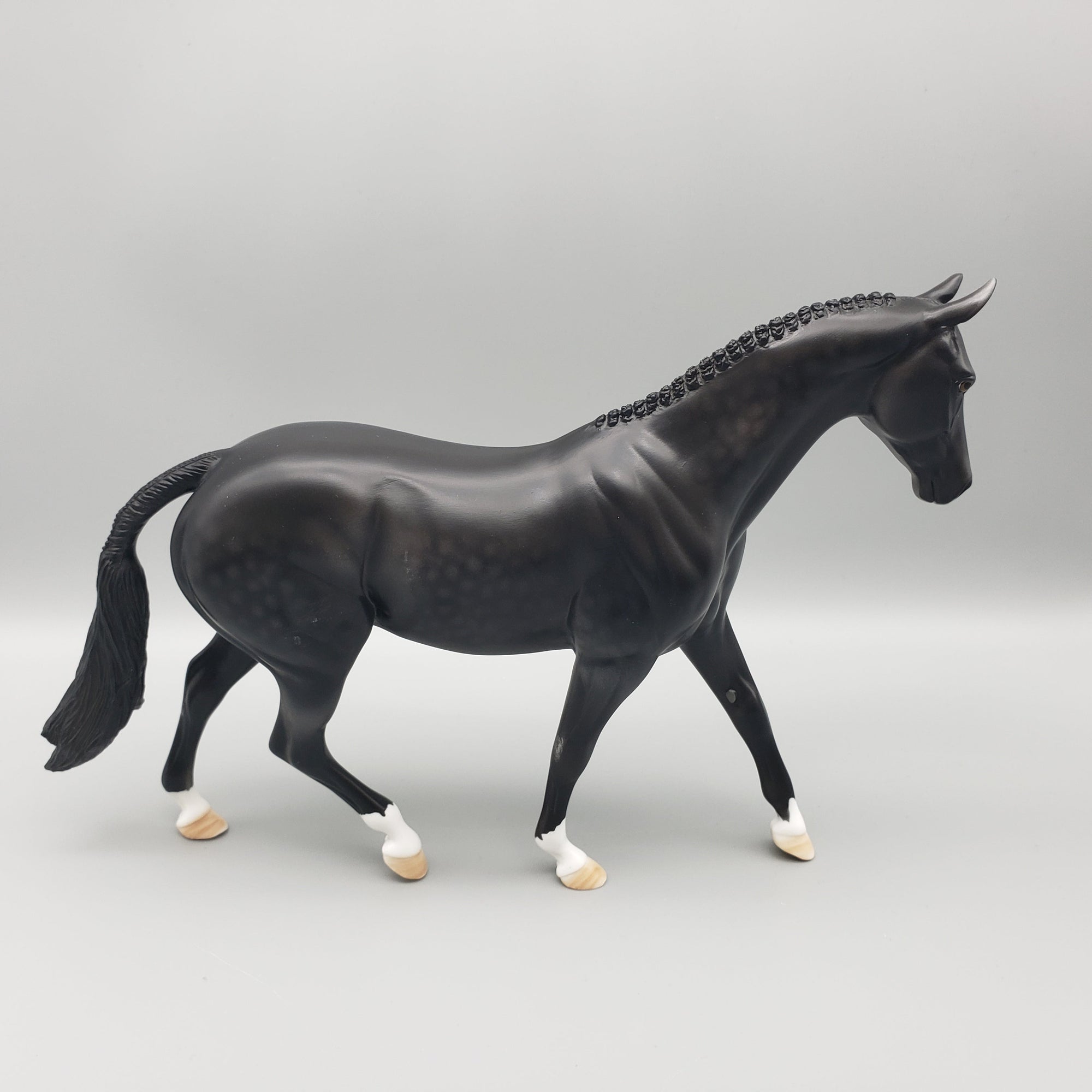 Nimble OOAK Dapple Black Pony By Dawn Quick EQ23