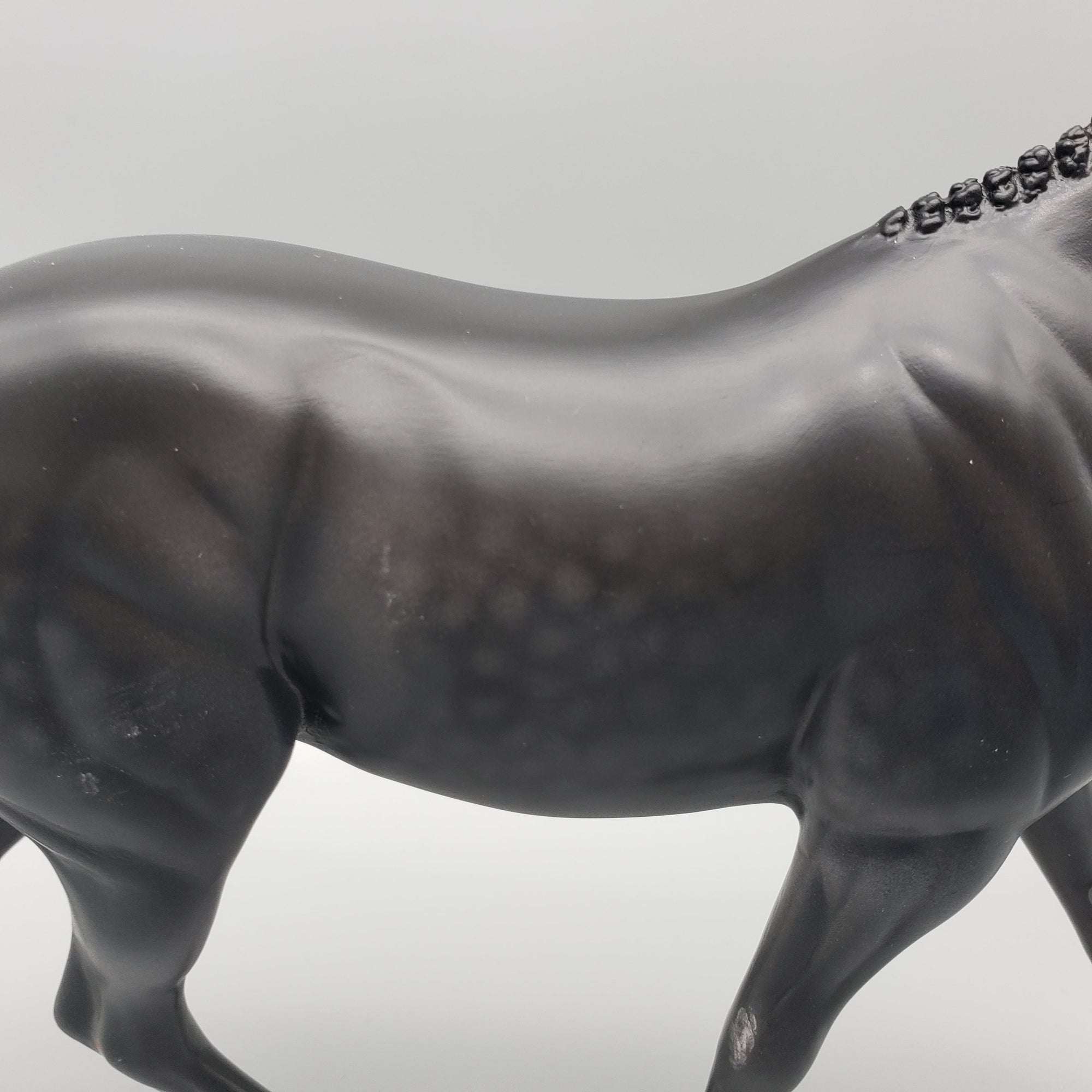 Nimble OOAK Dapple Black Pony By Dawn Quick EQ23