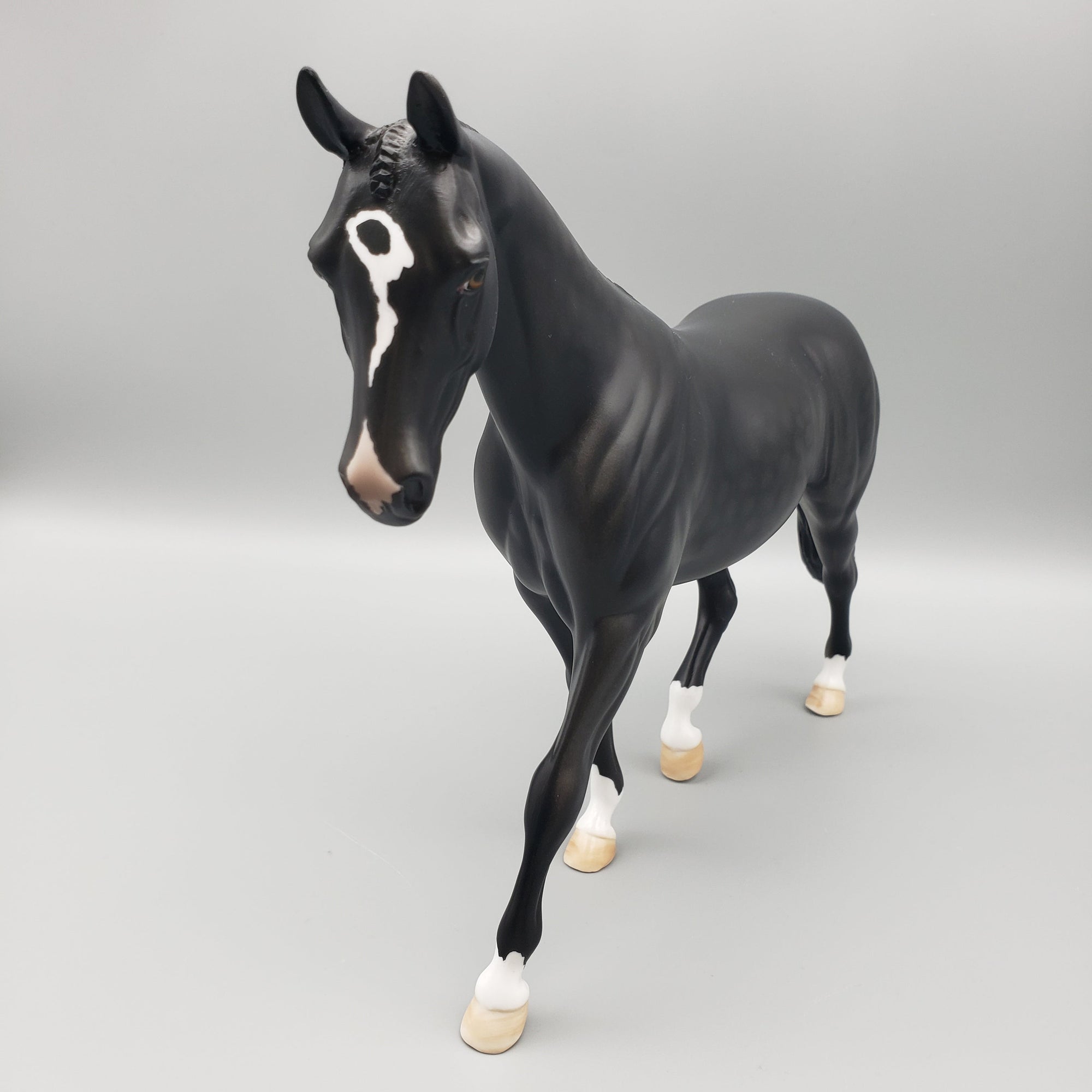 Nimble OOAK Dapple Black Pony By Dawn Quick EQ23