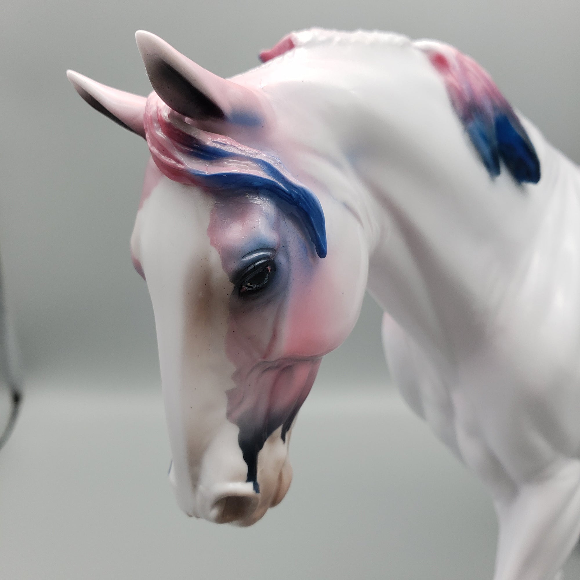 Liberty OOAK Decorator 4th of July Irish Draft Horse By Dawn Quick Best Offers 7/4/23