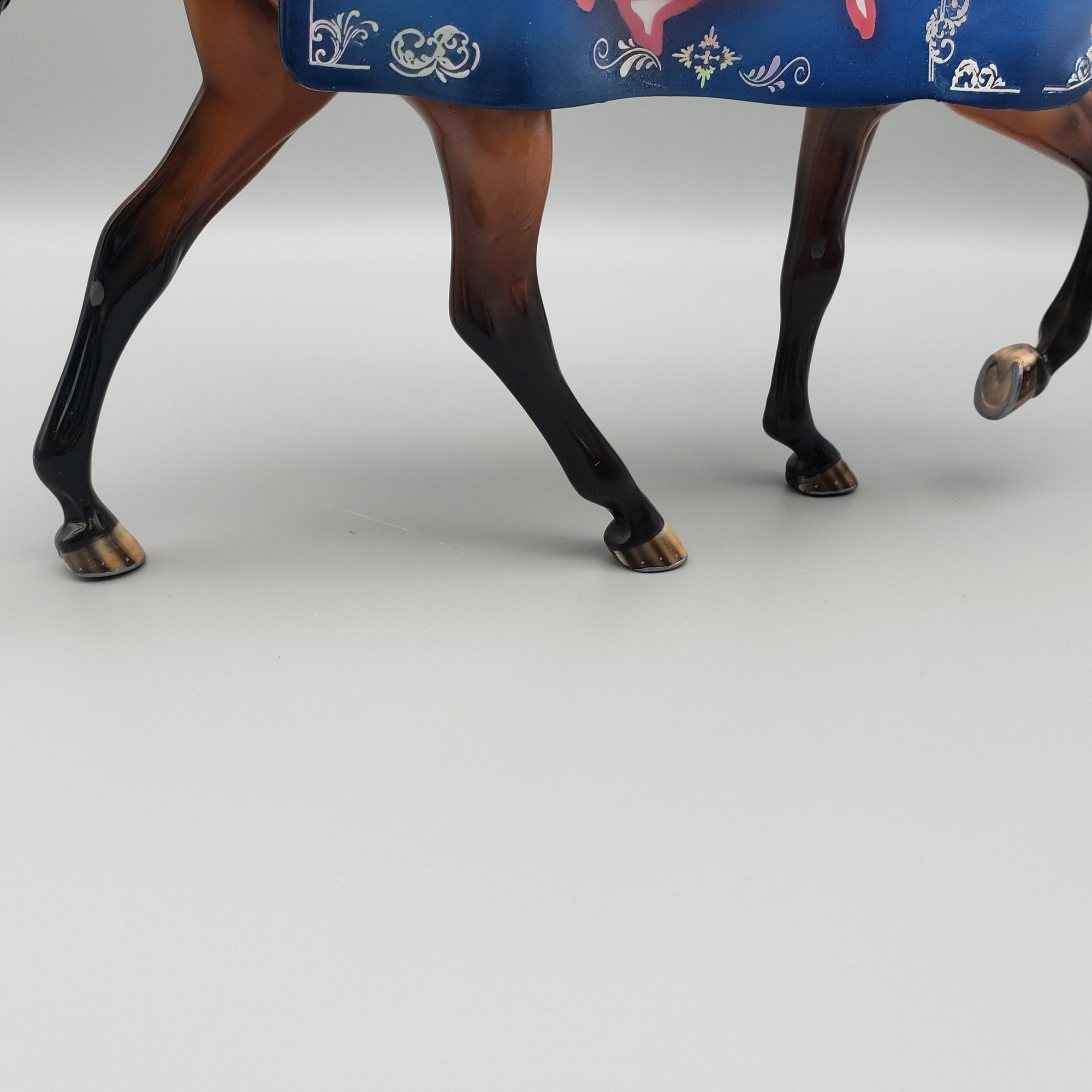 Allegiance OOAK Decorator 4th of July Blanketed Tennessee Walking Horse By Dawn Quick Best Offers 7/4/23