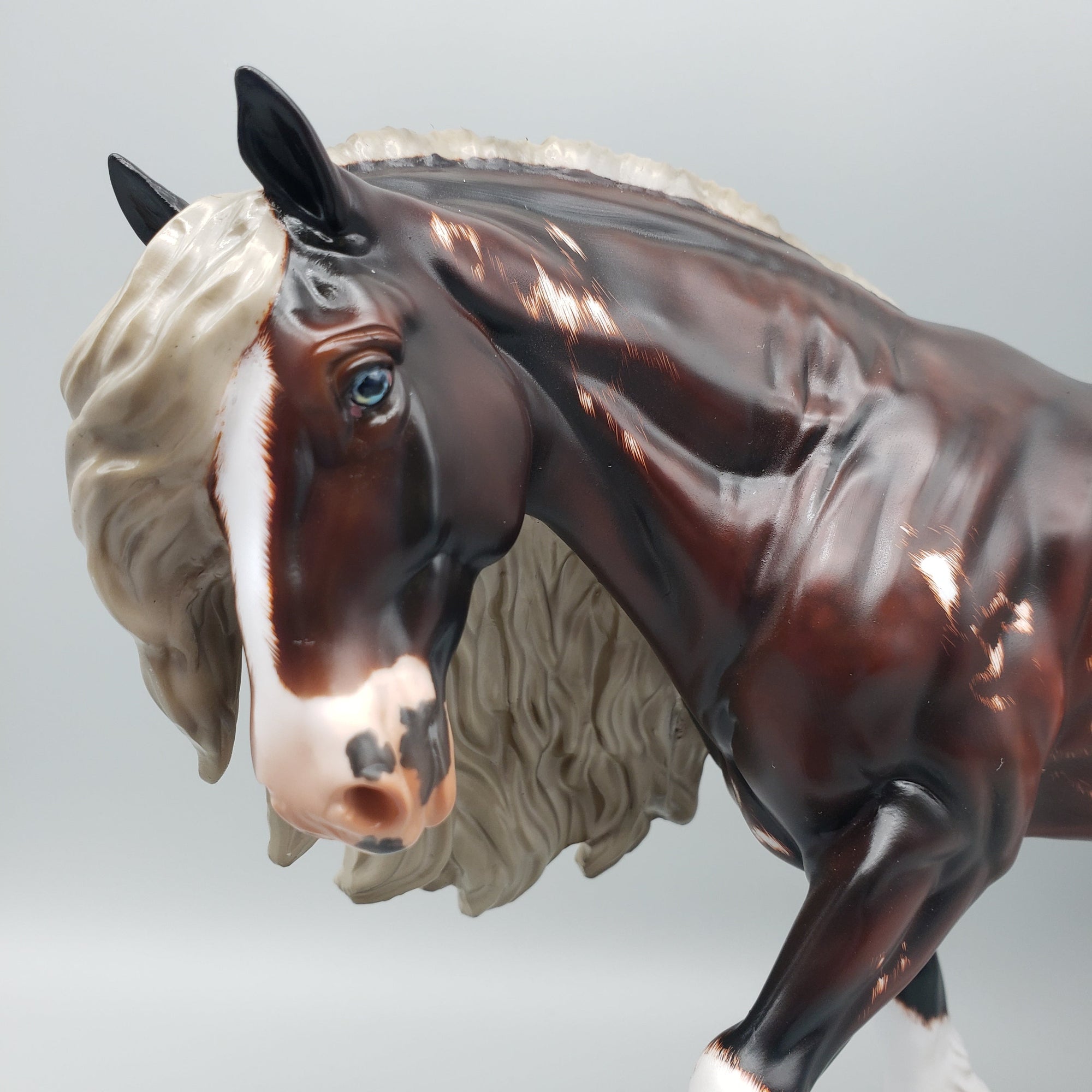 Minos OOAK Flaxen Darla Liver Chestnut Sabino Cob Best Offers 7/4/23