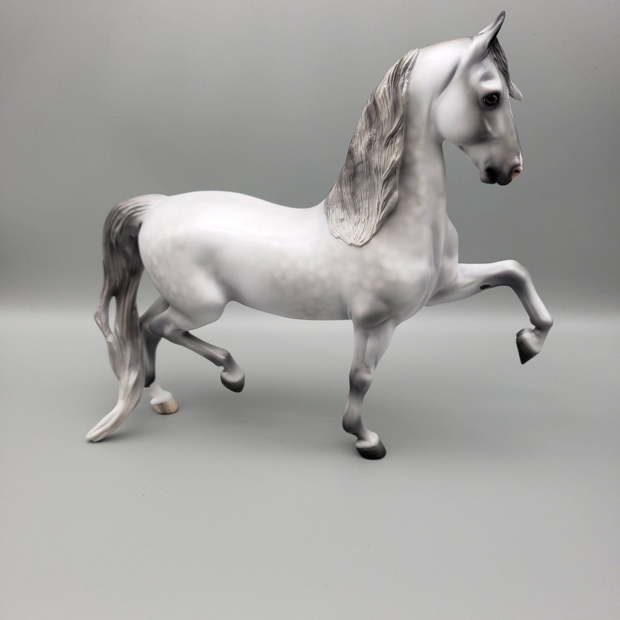 Moonbeam OOAK Dapple Grey Saddlebred By Jess Hamill EQ23