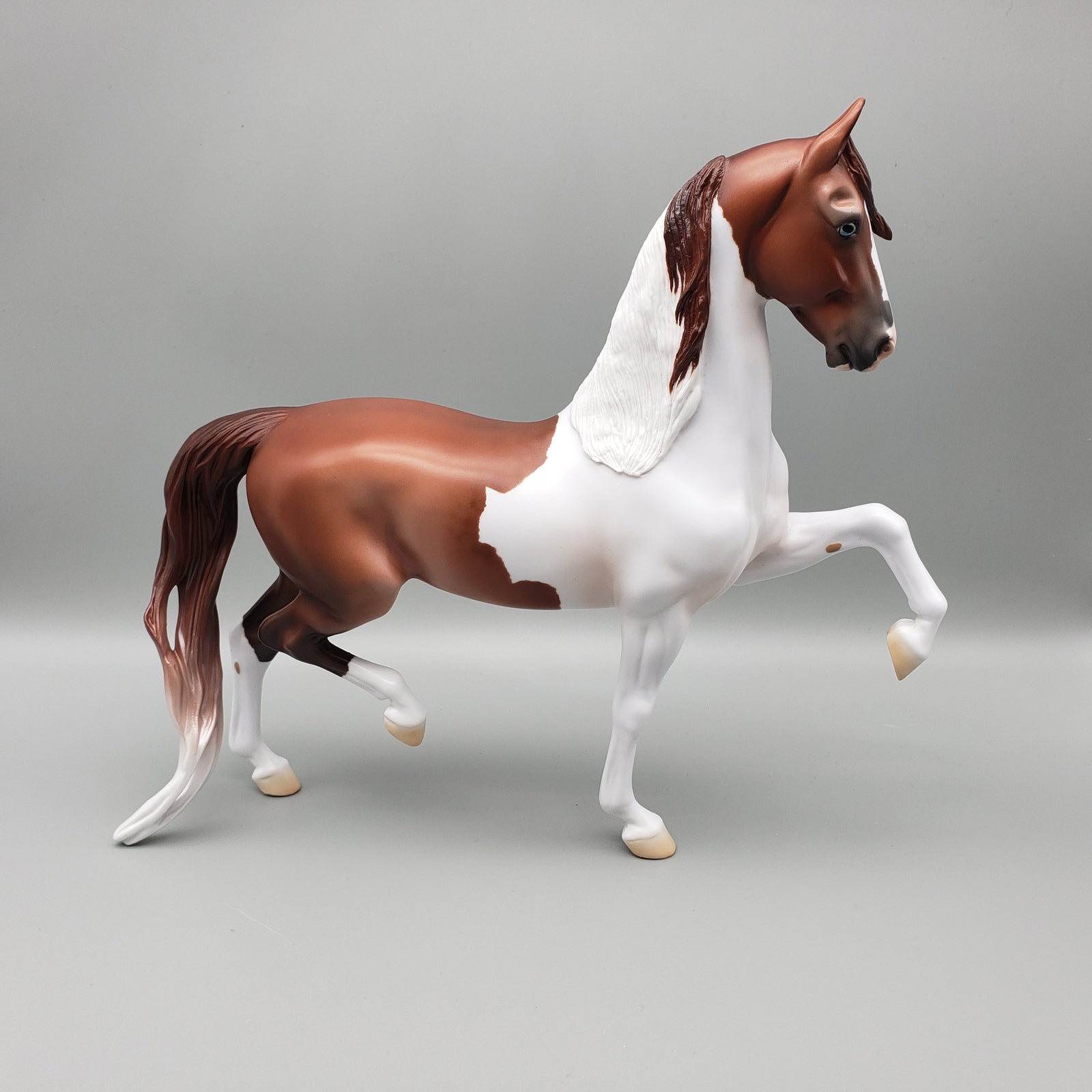 Wakiya OOAK Chestnut Tobiano Saddlebred By Jess Hamill EQ23
