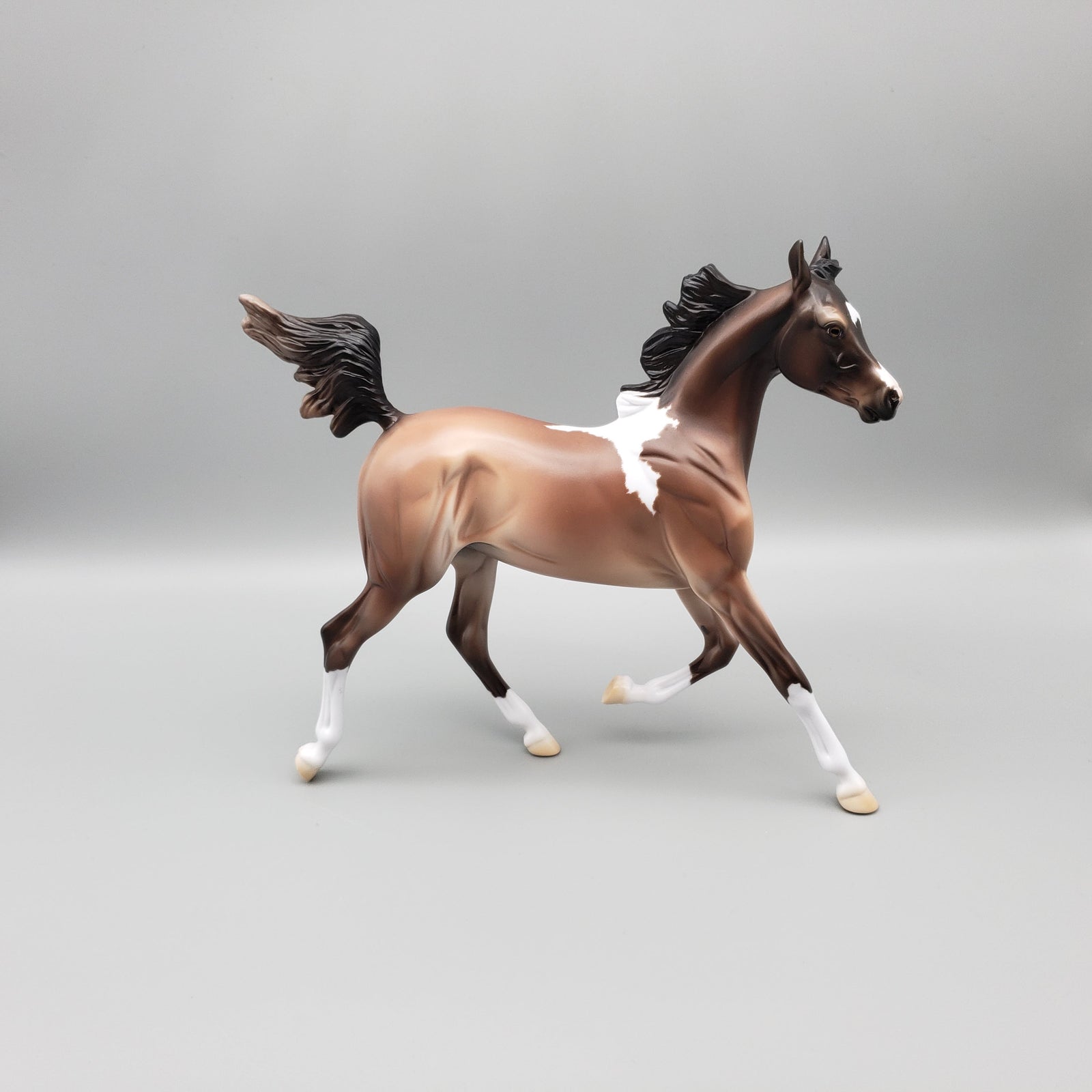 Horsin' Around  OOAK Bay Tobiano Yearling By Jess Hamill EQ23