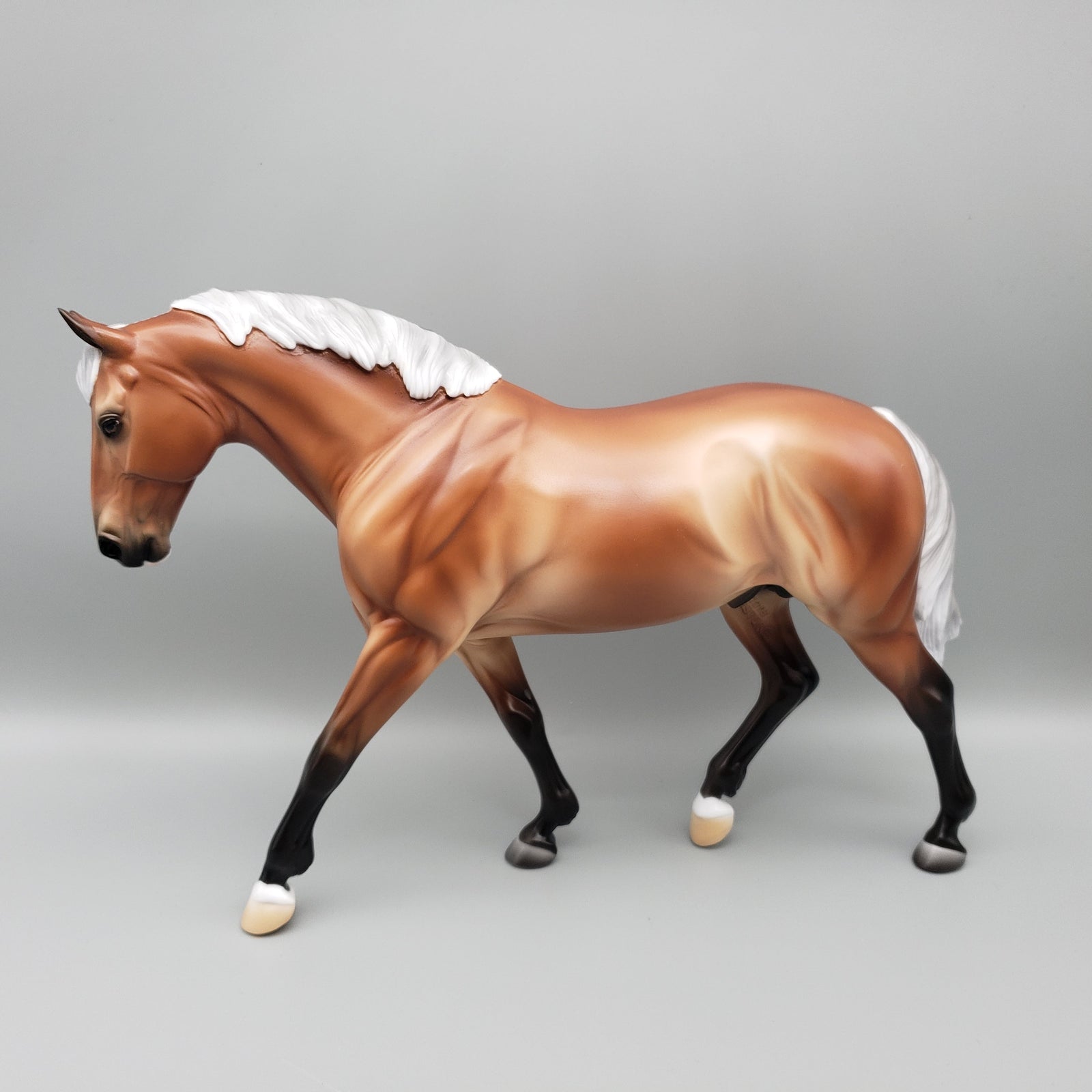 Solando OOAK Silver Bay Irish Draft By Ashley Palmer EQ23