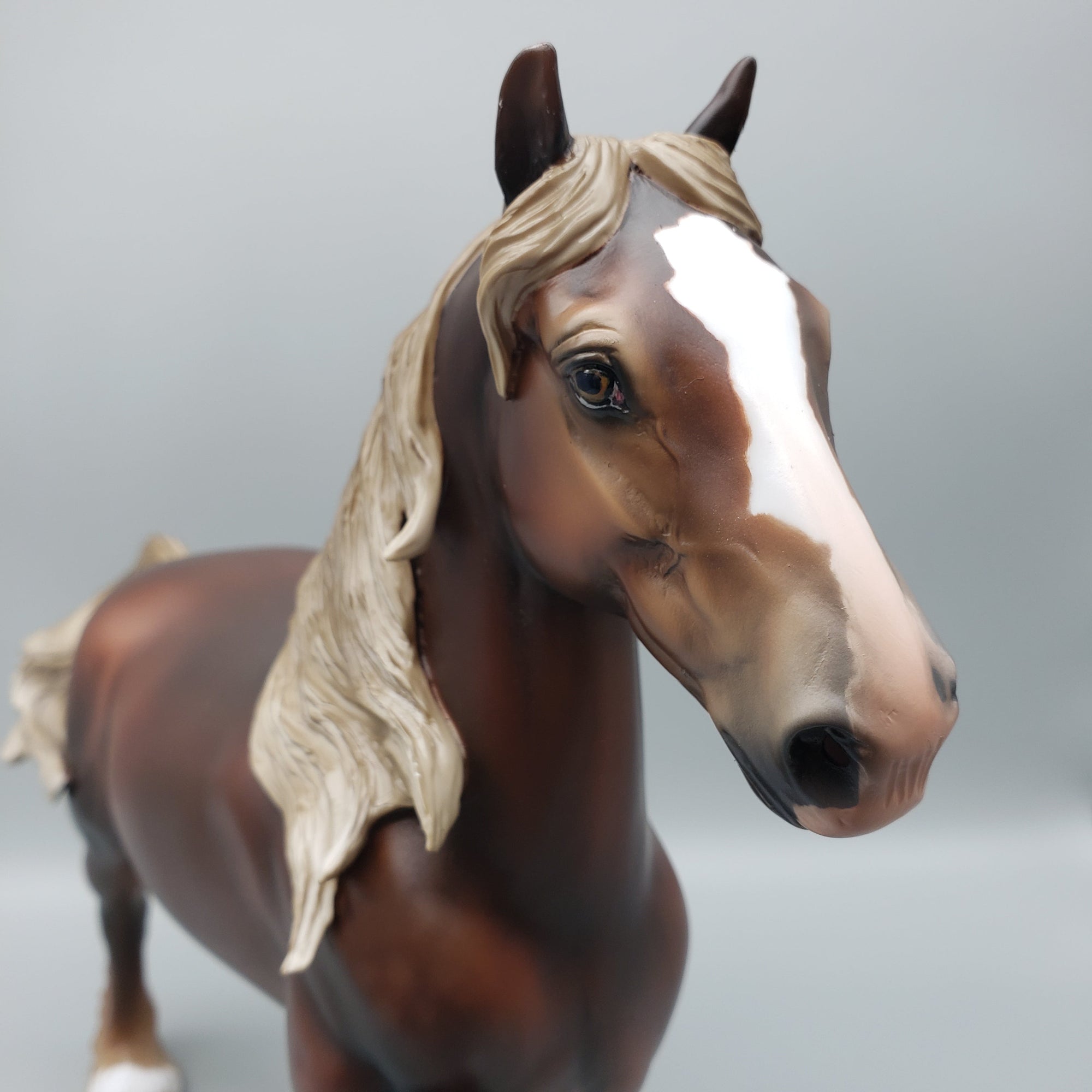 Cleveland OOAK Flaxen Chestnut Trotting Drafter By Jess Hamill EQ23