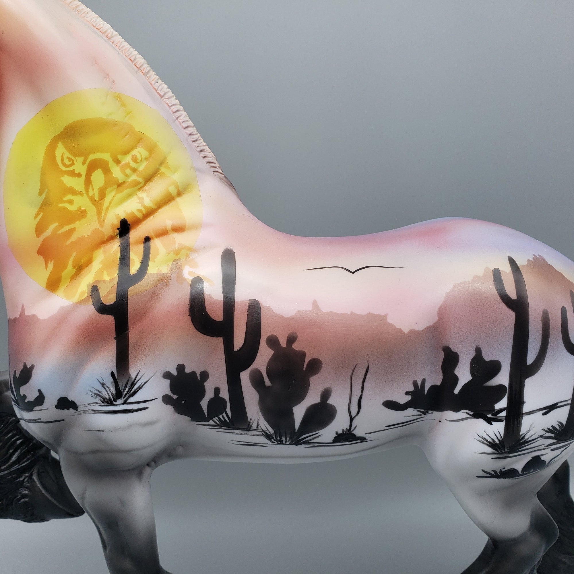 Rio OOAK Decorator Trotting draft By Dawn Quick EQ23