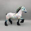 Steeltoe OOAK Glossy Decorator Trotting Draft By Dawn Quick EQ23