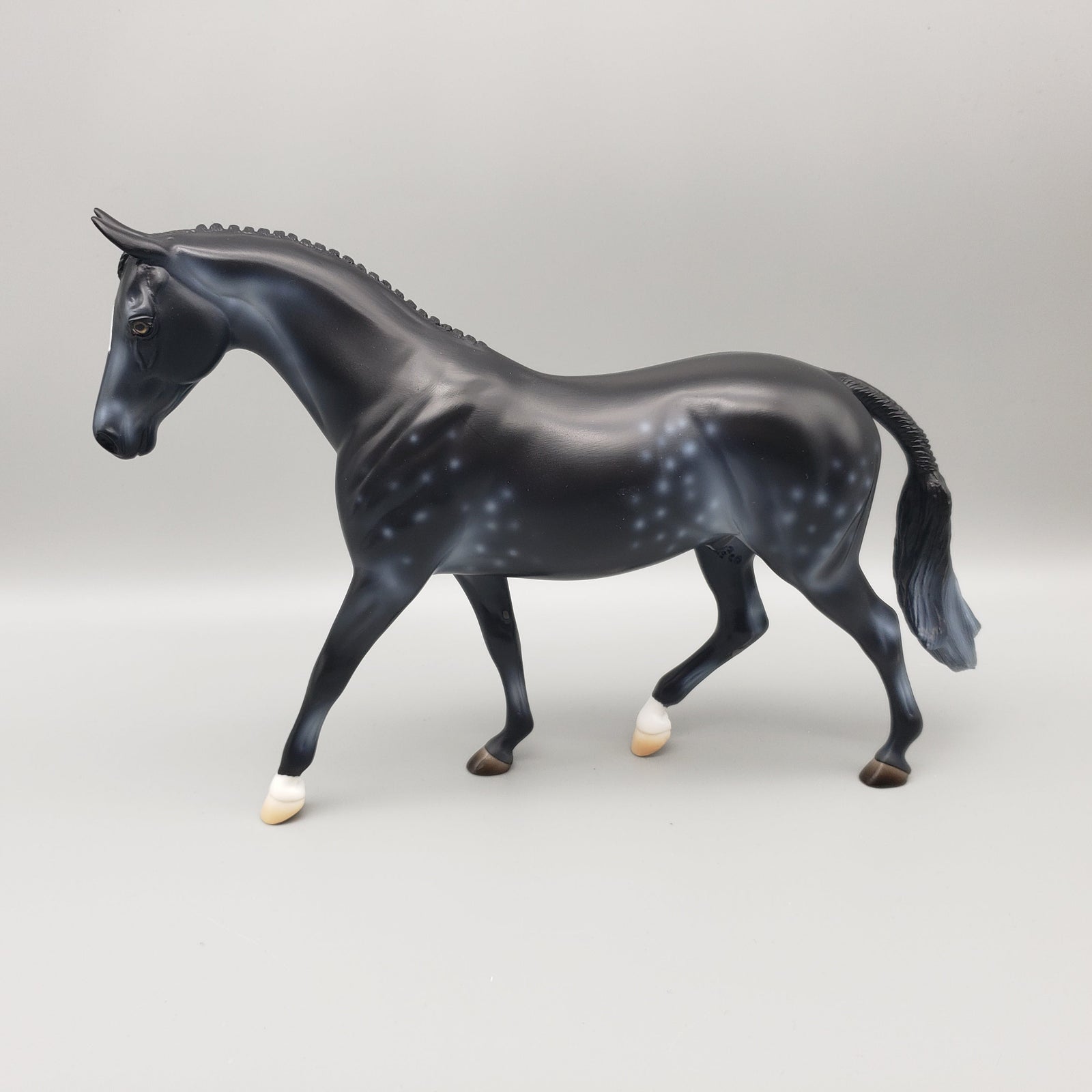 Fireflies OOAK Black Going Grey Pony By Ashley Palmer EQ23