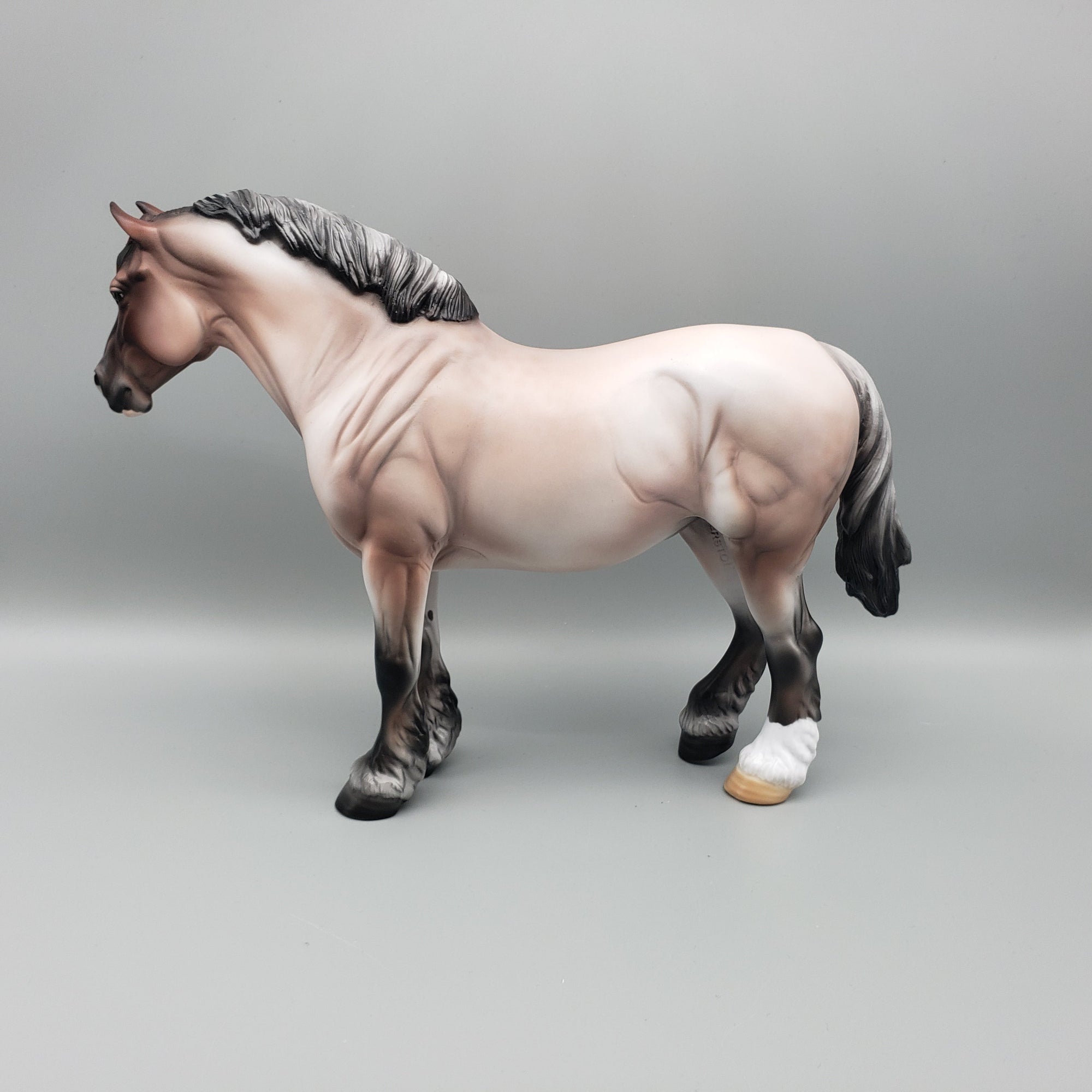 Rosie OOAK Bay Roan Heavy Draft By Jess Hamill EQ23