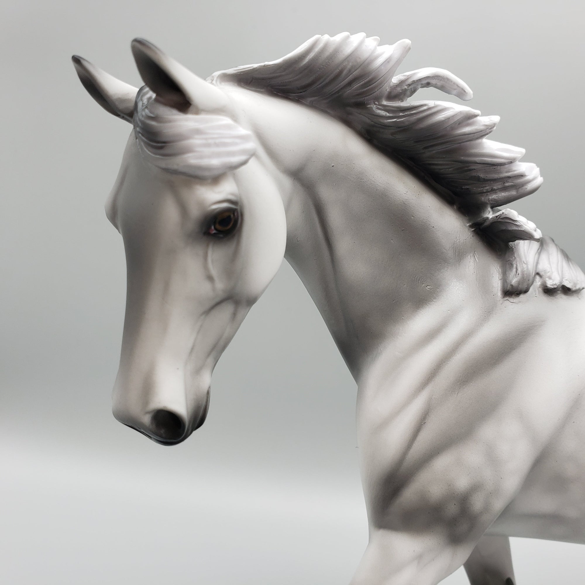 Smokey OOAK Dapple Grey Custom Pony By Dawn Quick EQ23