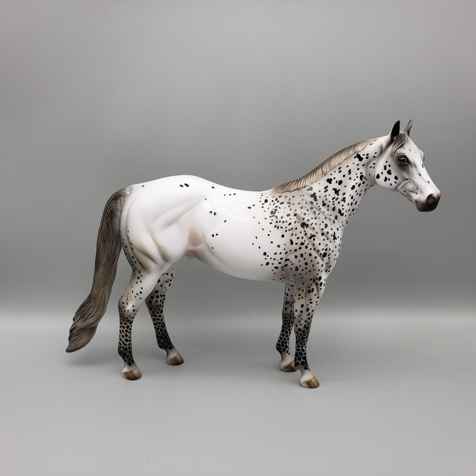 Nez Perce OOAK Leopard Appaloosa ISH By Al Katt EQ23