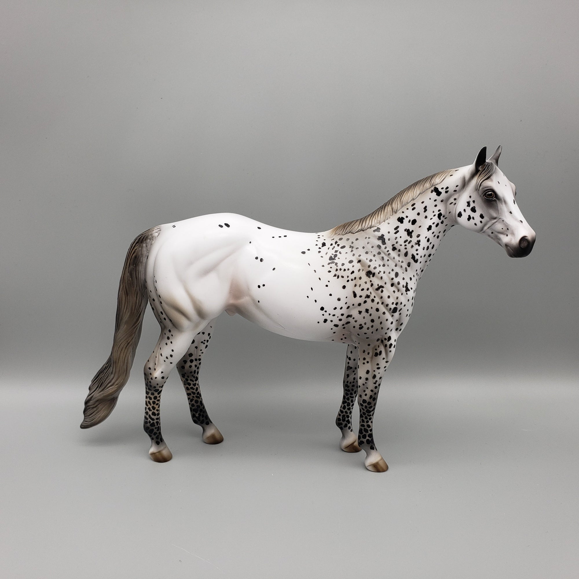Nez Perce OOAK Leopard Appaloosa ISH By Al Katt EQ23