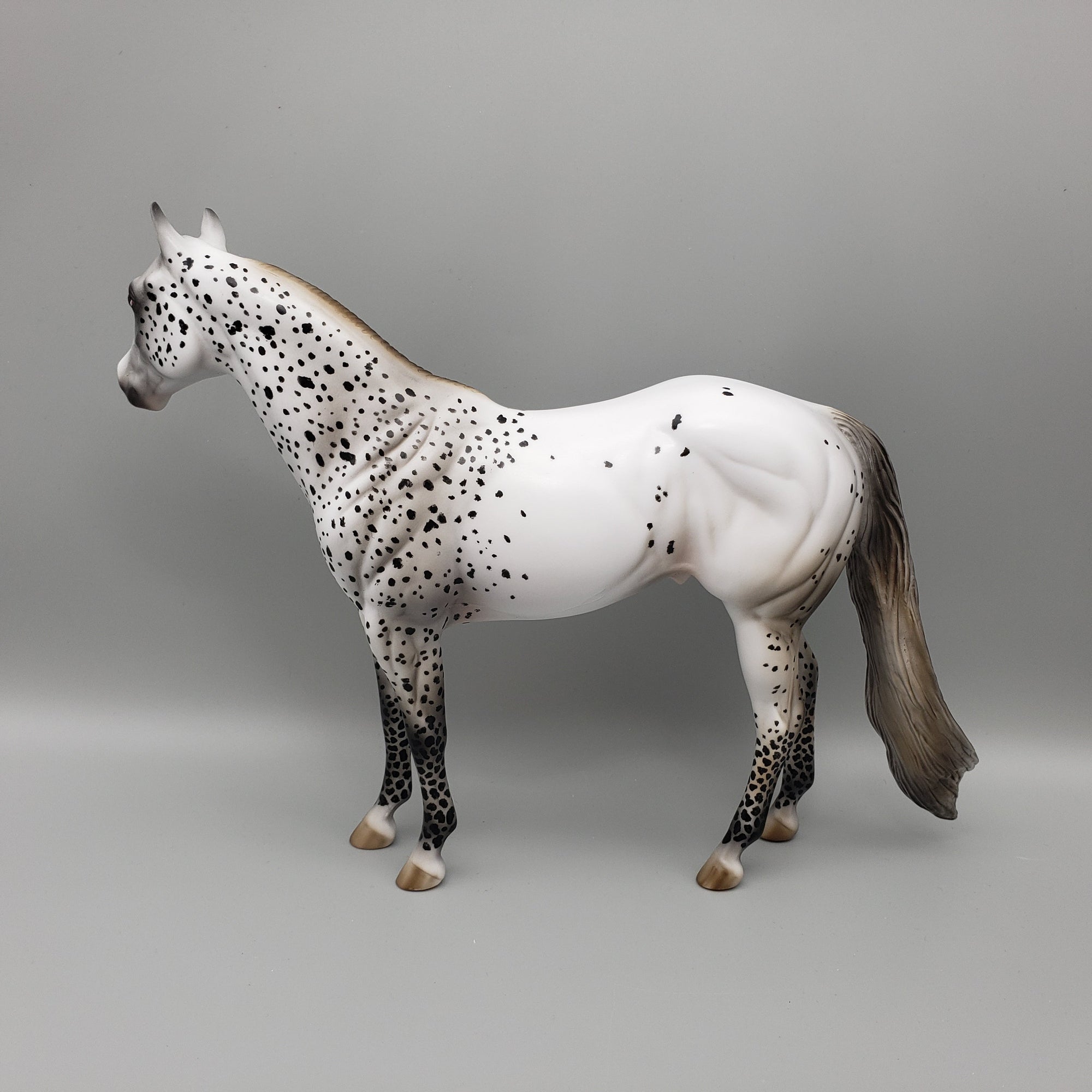 Nez Perce OOAK Leopard Appaloosa ISH By Al Katt EQ23