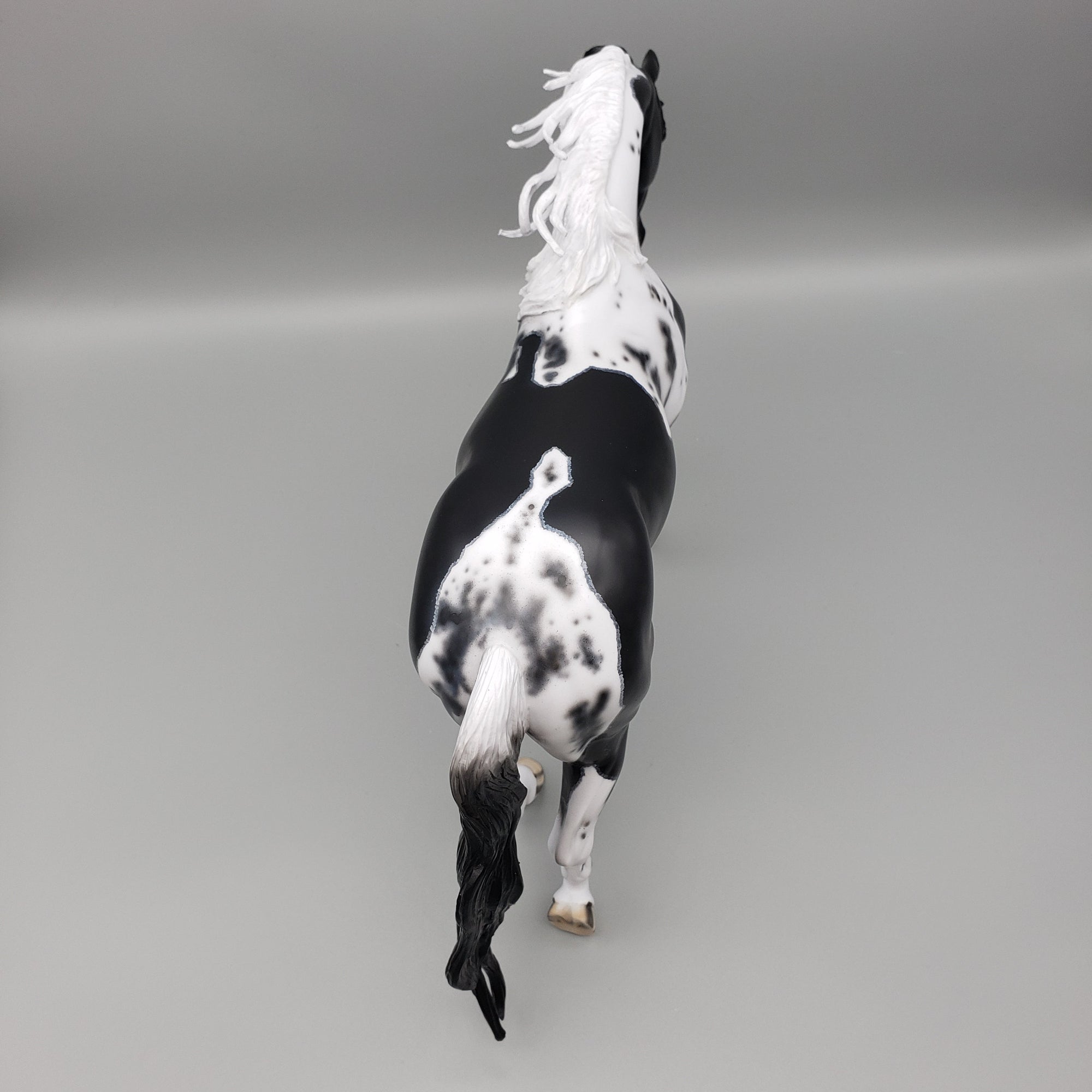 Kentucky Wild OOAK Black Pinto Thoroughbred By Dawn Quick Best Offer EQ23