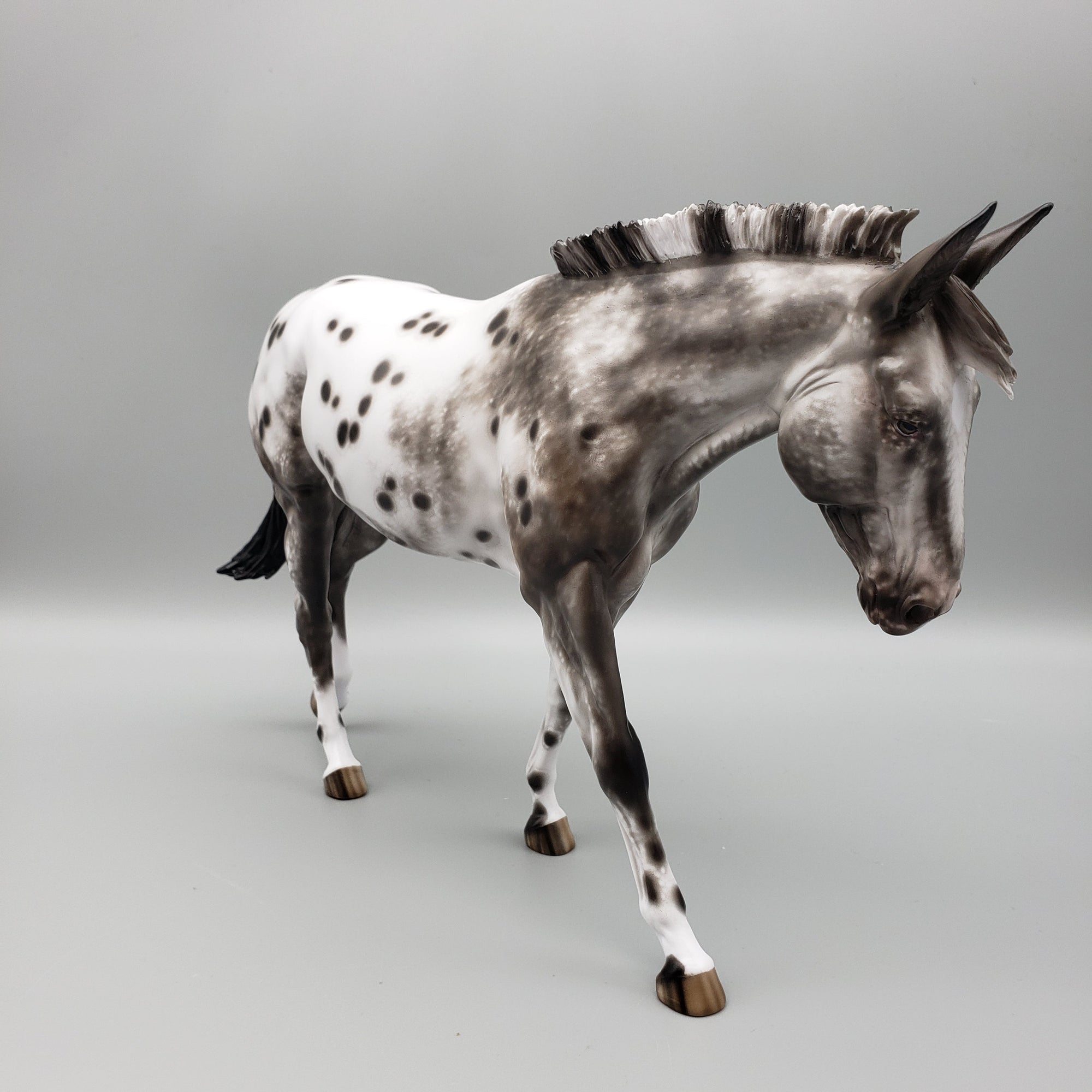 Honeysuckle OOAK Dark Bay Appaloosa Mule By Sheryl Leisure Best Offers 7/10/23