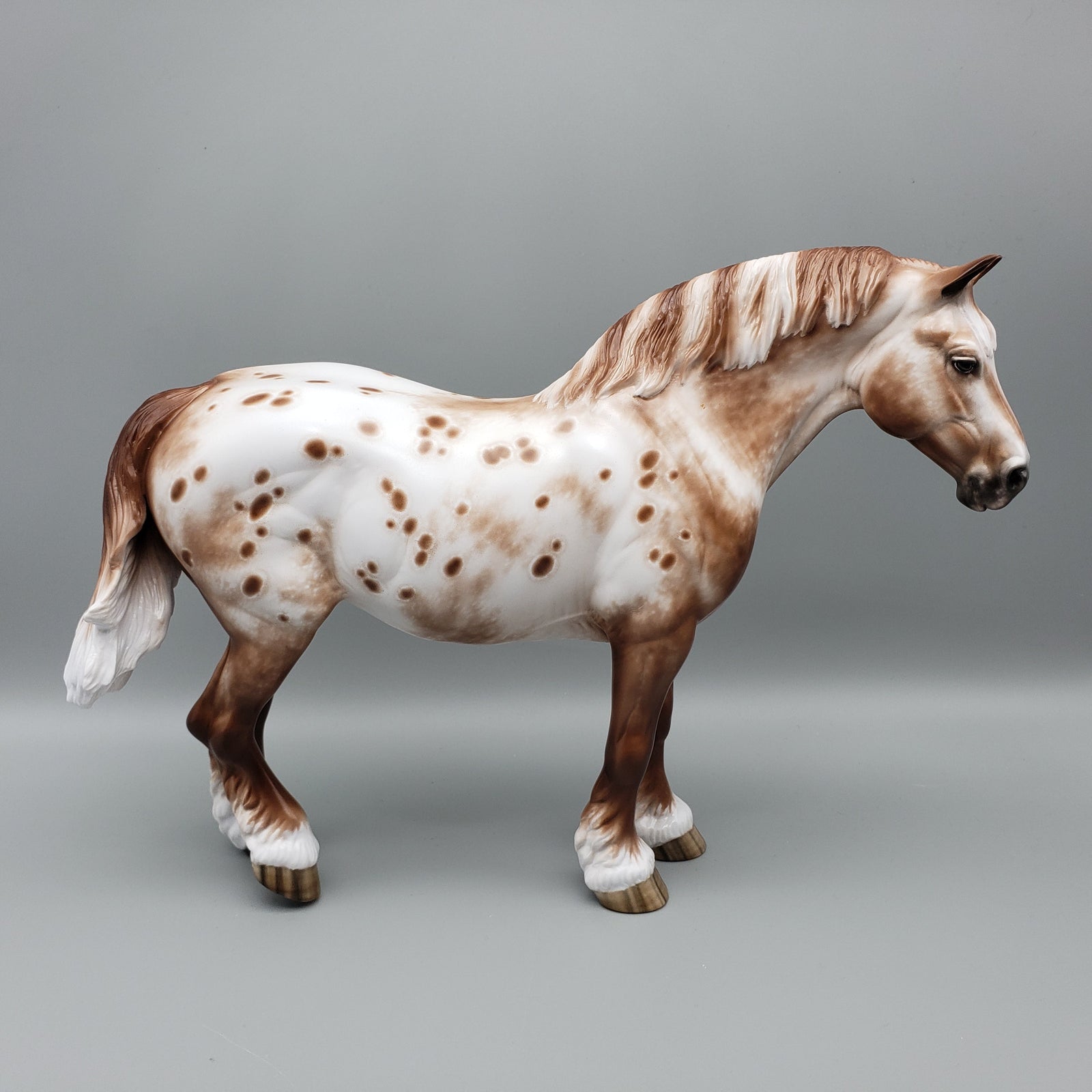 Rosen OOAK Chestnut Appaloosa Heavy Draft By Sheryl Leisure Best Offers 7/10/23